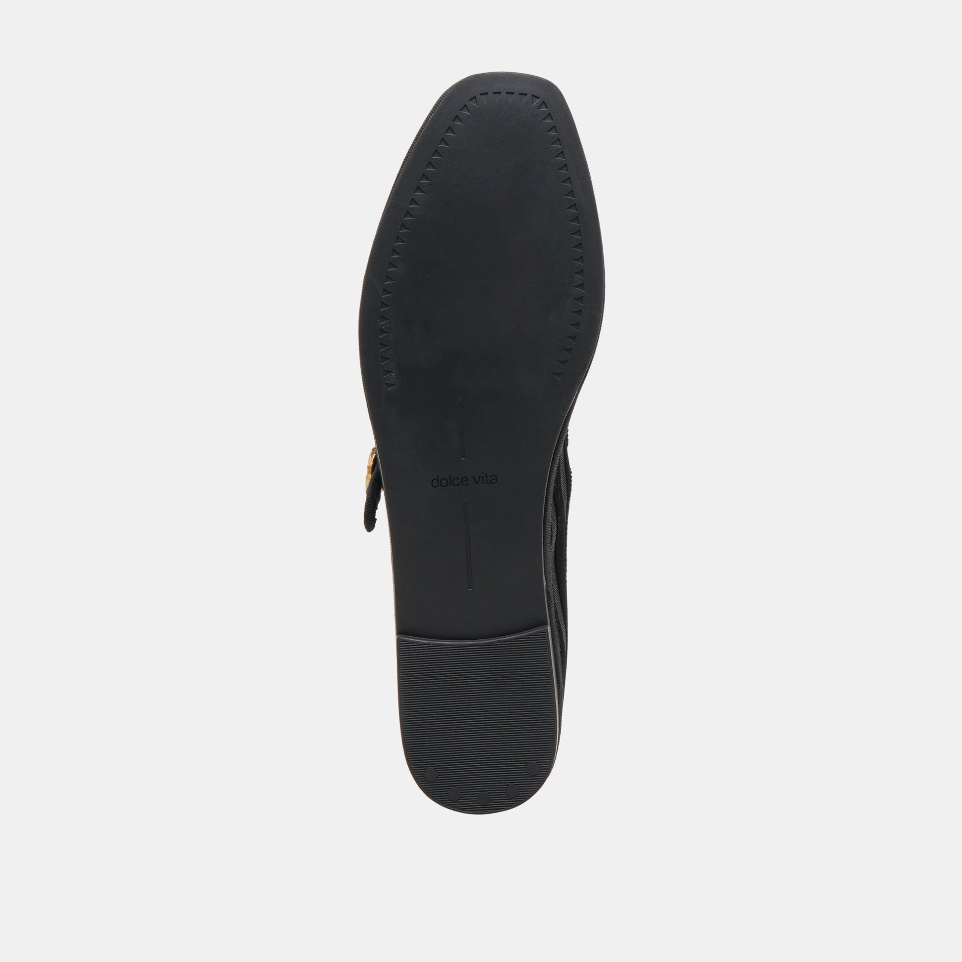TAMEKA BALLET FLATS BLACK STRIPE MESH Dolce Vita