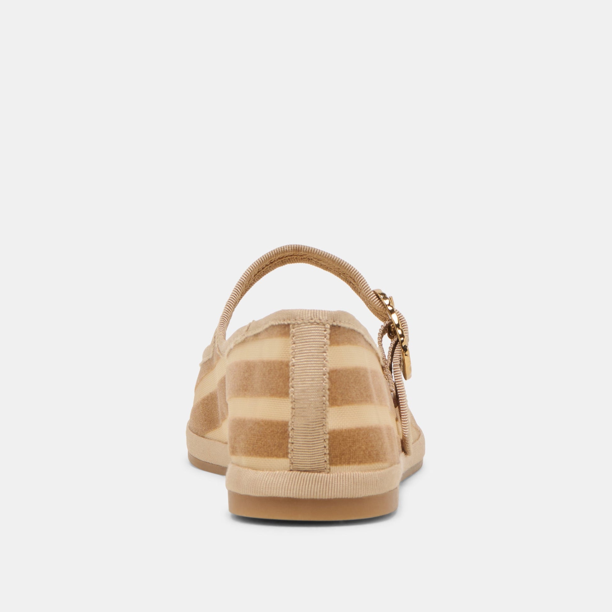 TAMEKA BALLET FLATS TAN STRIPE MESH Dolce Vita