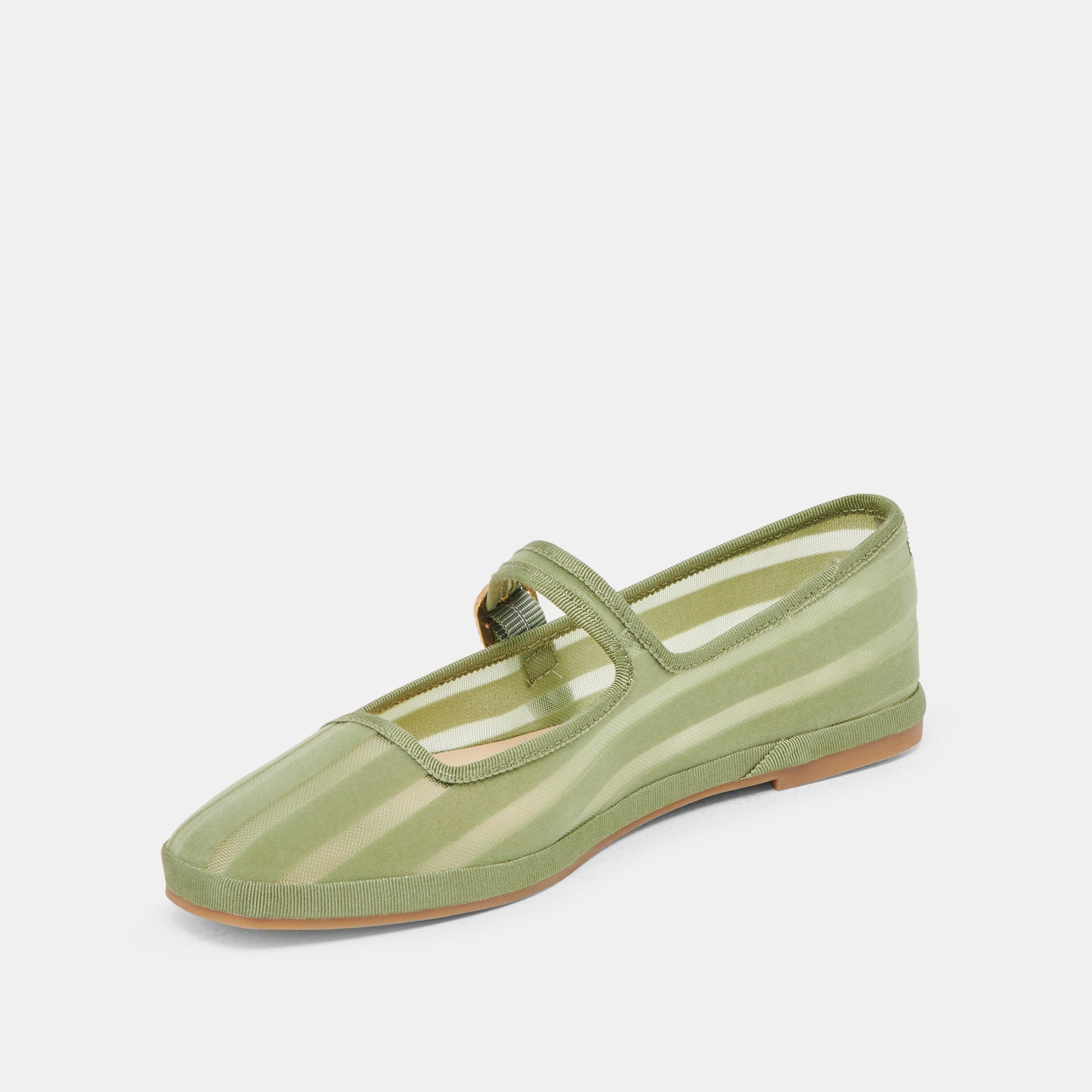 TAMEKA BALLET FLATS JADE STRIPE MESH Dolce Vita