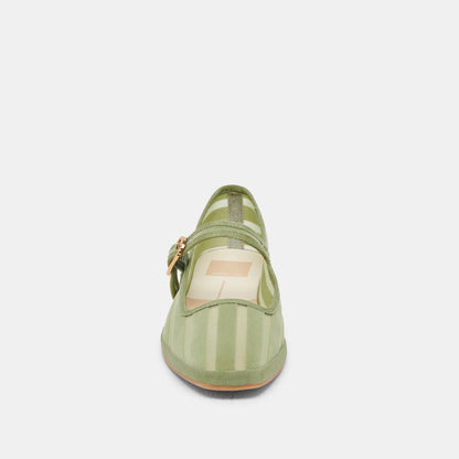 TAMEKA BALLET FLATS JADE STRIPE MESH Dolce Vita
