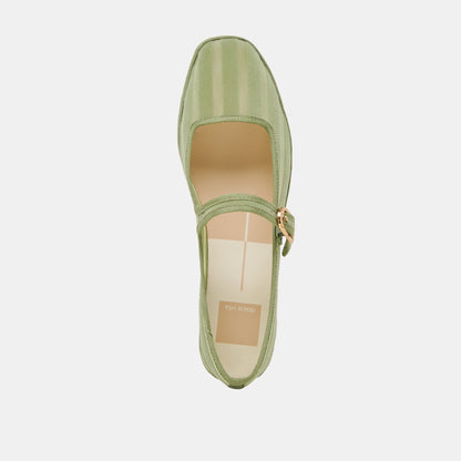 TAMEKA BALLET FLATS JADE STRIPE MESH Dolce Vita