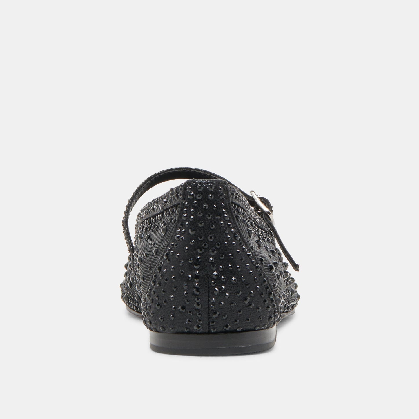 REYES CRYSTAL BALLET FLATS BLACK MESH Dolce Vita