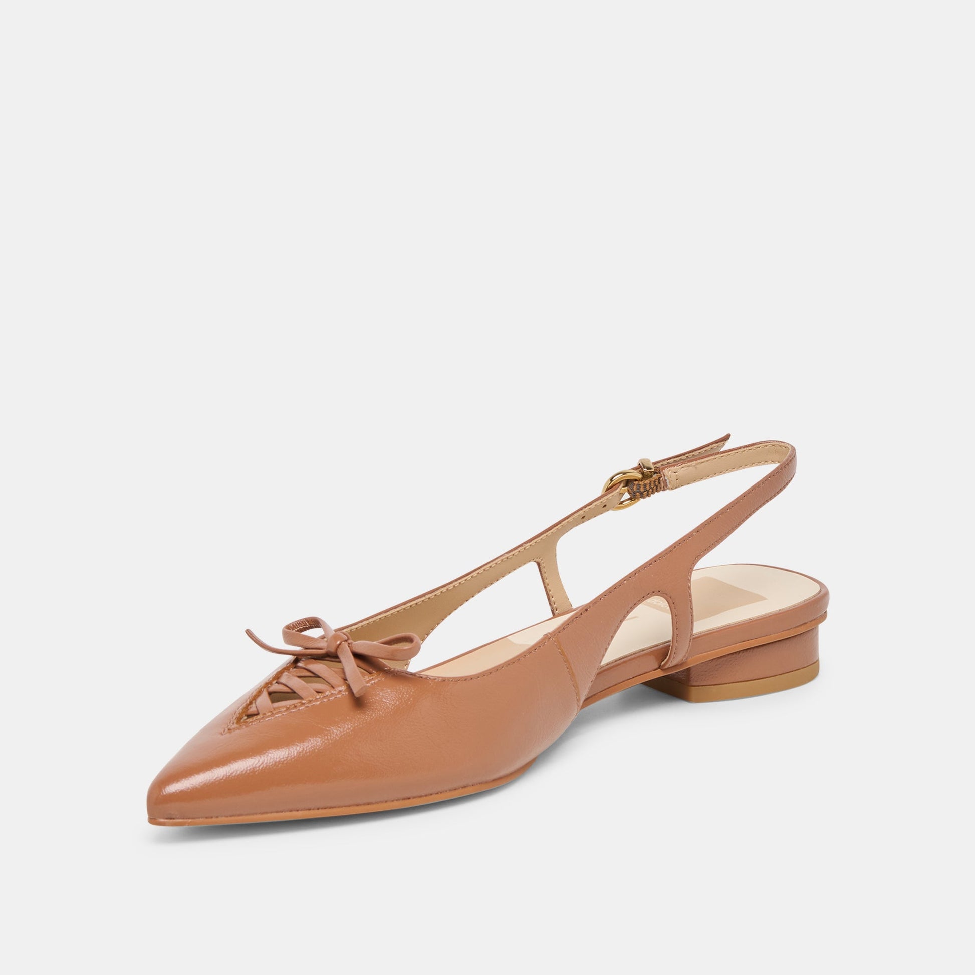 Owana Saddle Leather Flats Dolce Vita