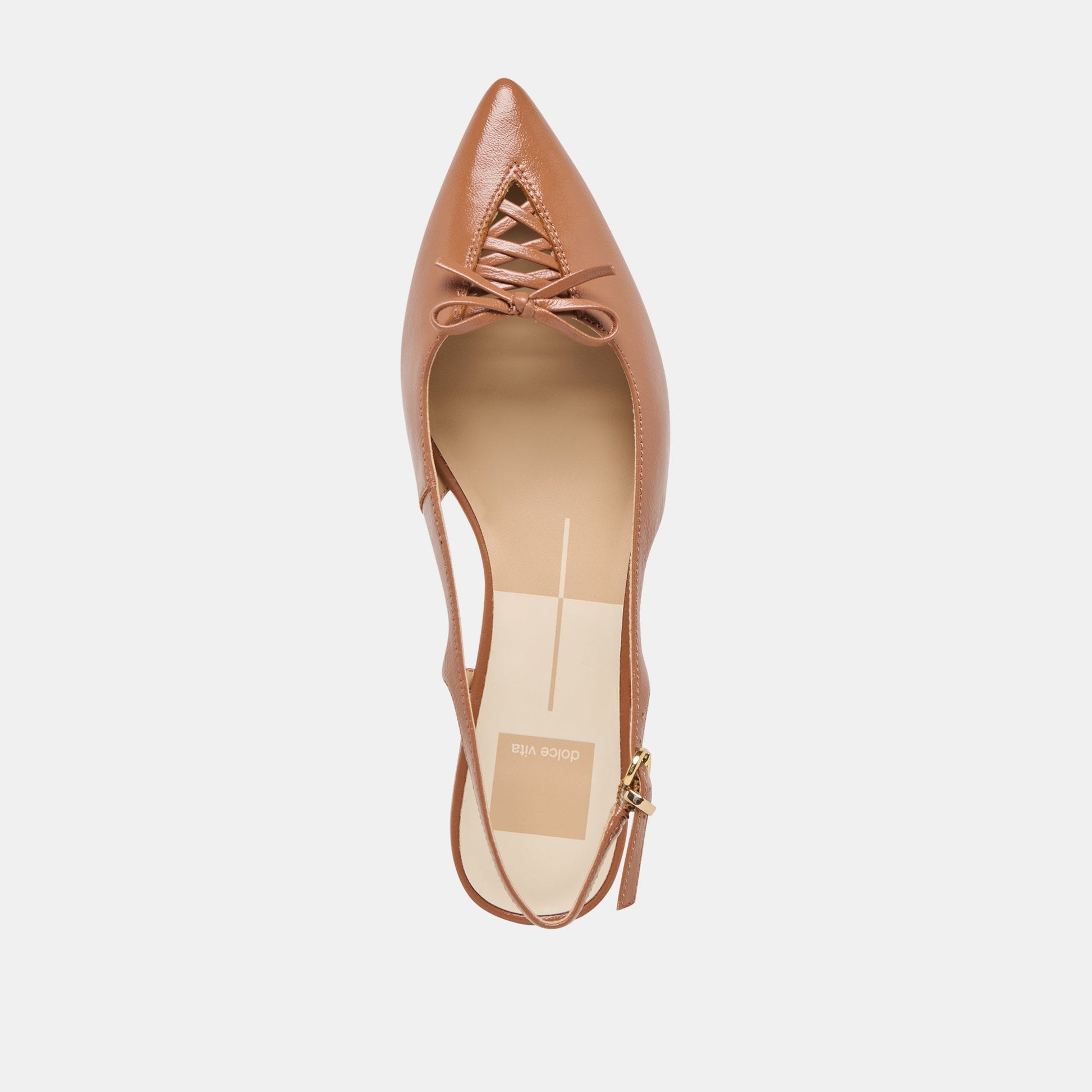 Owana Saddle Leather Flats Dolce Vita