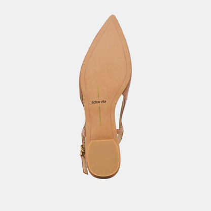 Owana Saddle Leather Flats Dolce Vita