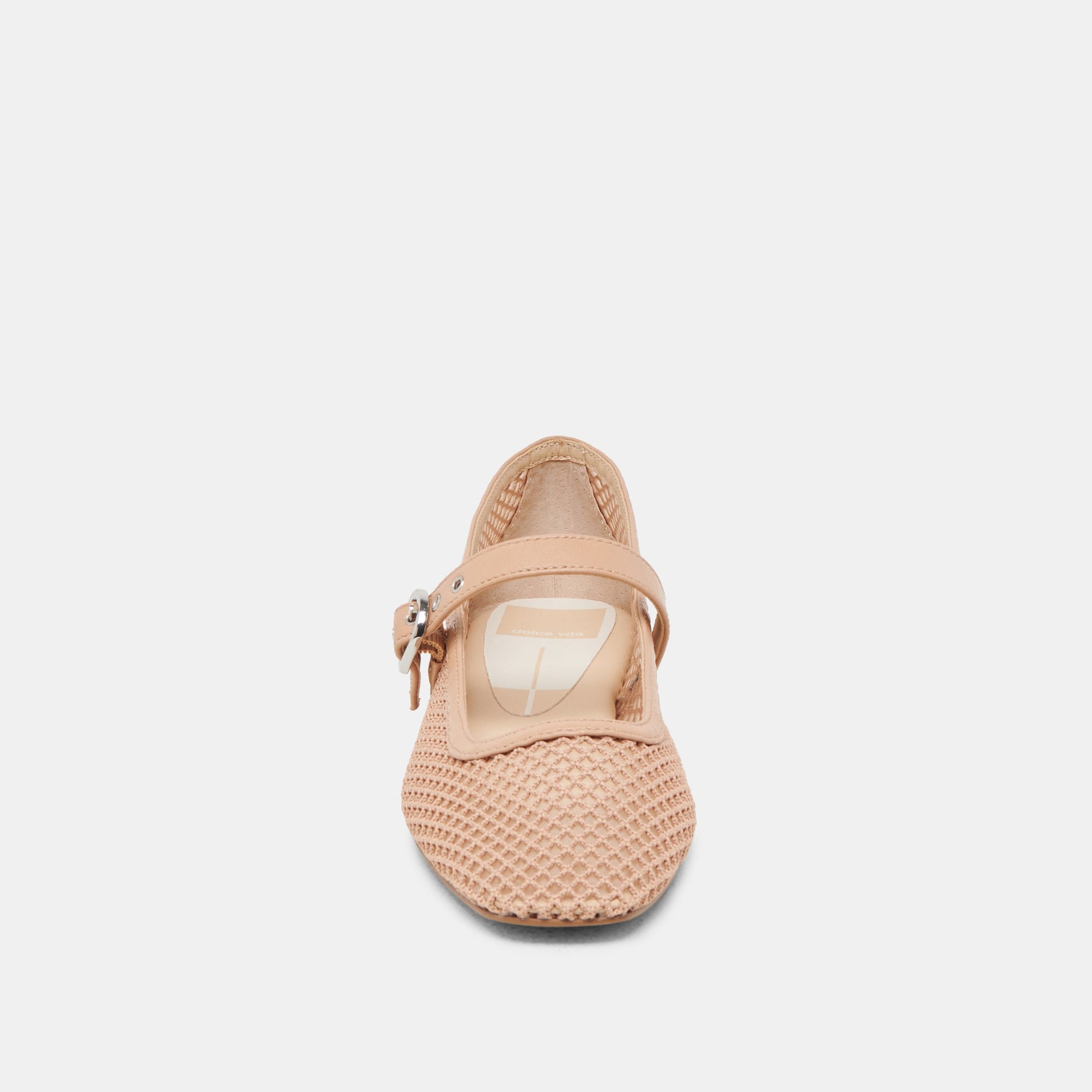 RODNI MESH BALLET FLATS LIGHT TAN WOVEN MESH Dolce Vita