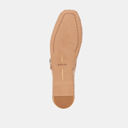 RODNI MESH BALLET FLATS LIGHT TAN WOVEN MESH Dolce Vita
