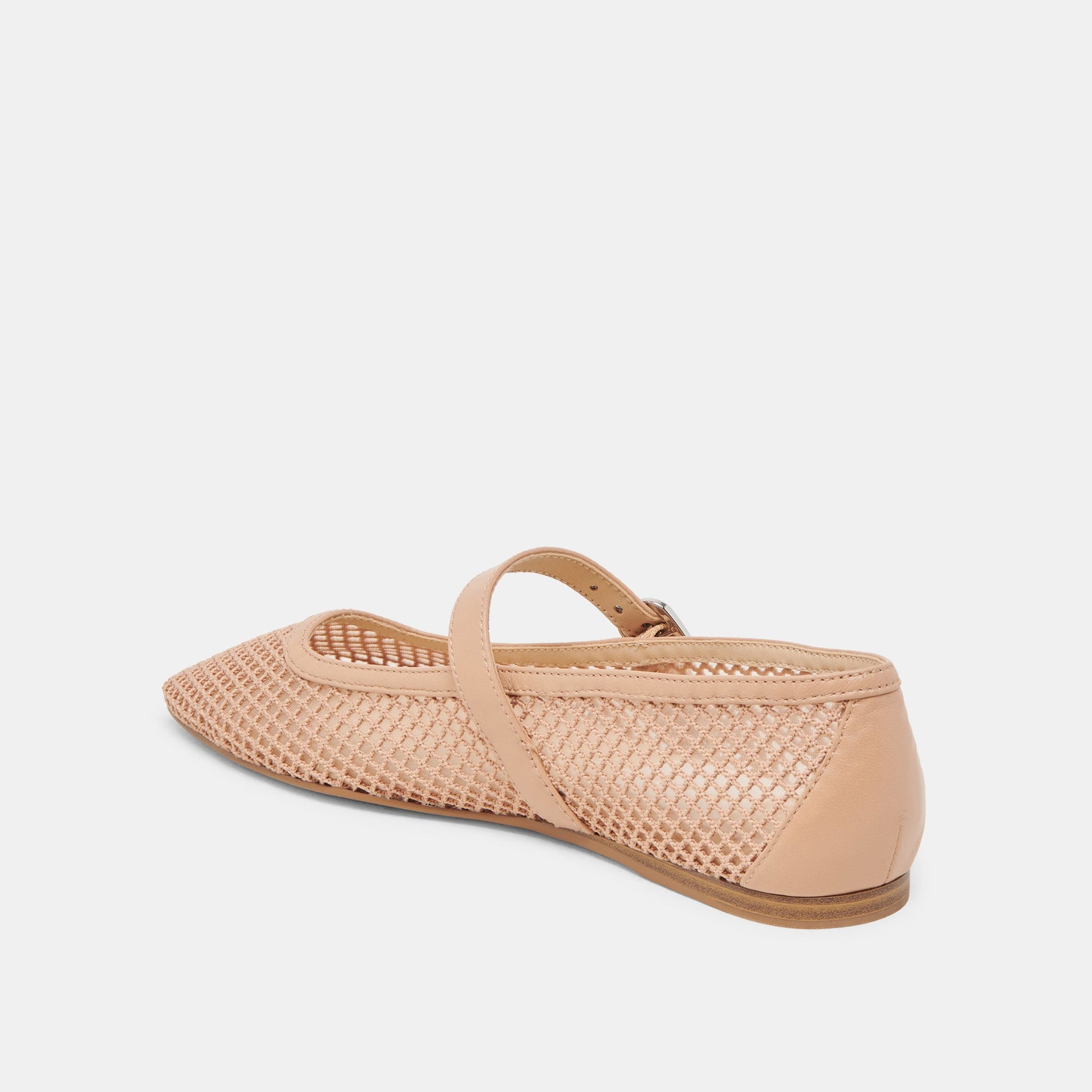 RODNI MESH BALLET FLATS LIGHT TAN WOVEN MESH Dolce Vita