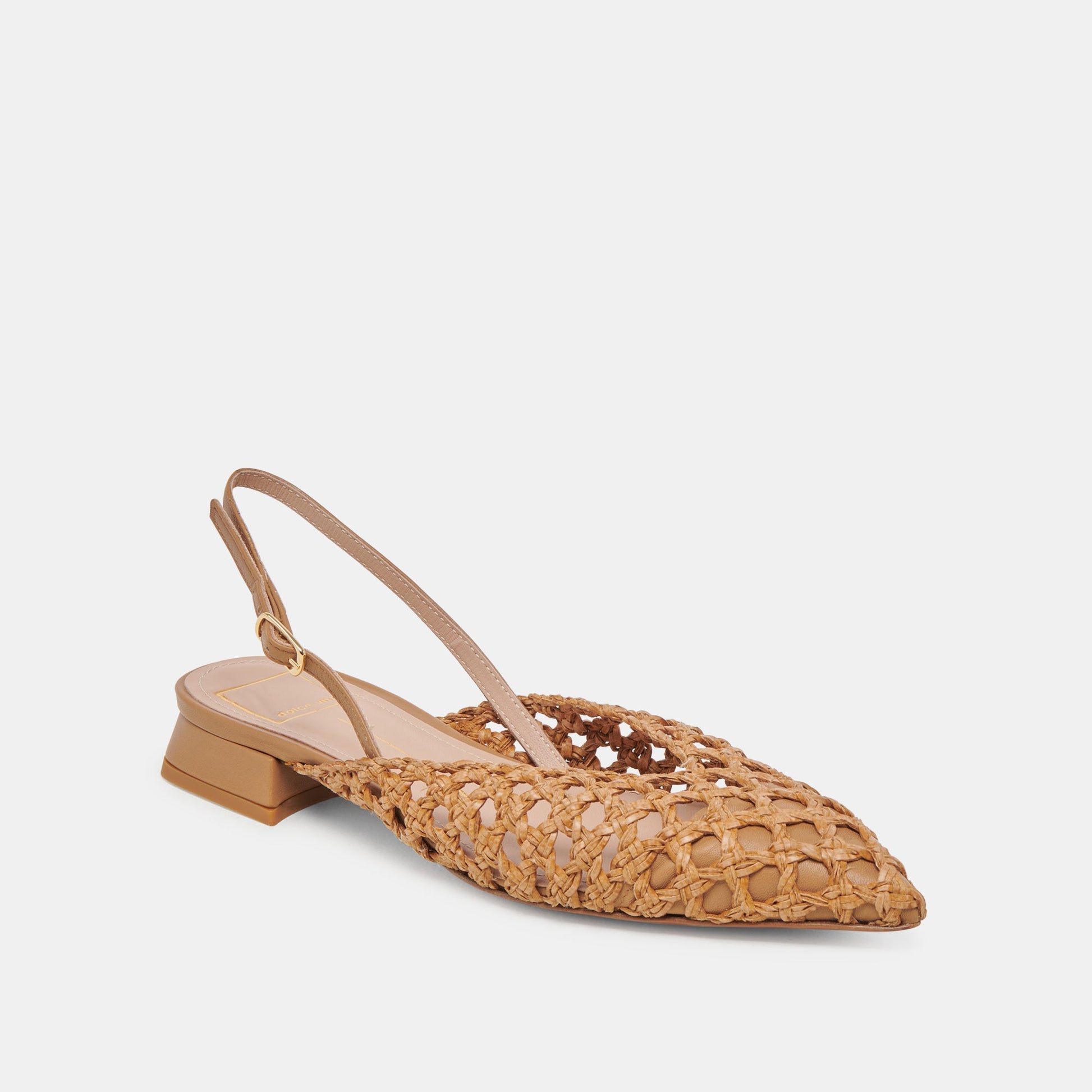 CYNDI FLATS NATURAL WOVEN Dolce Vita