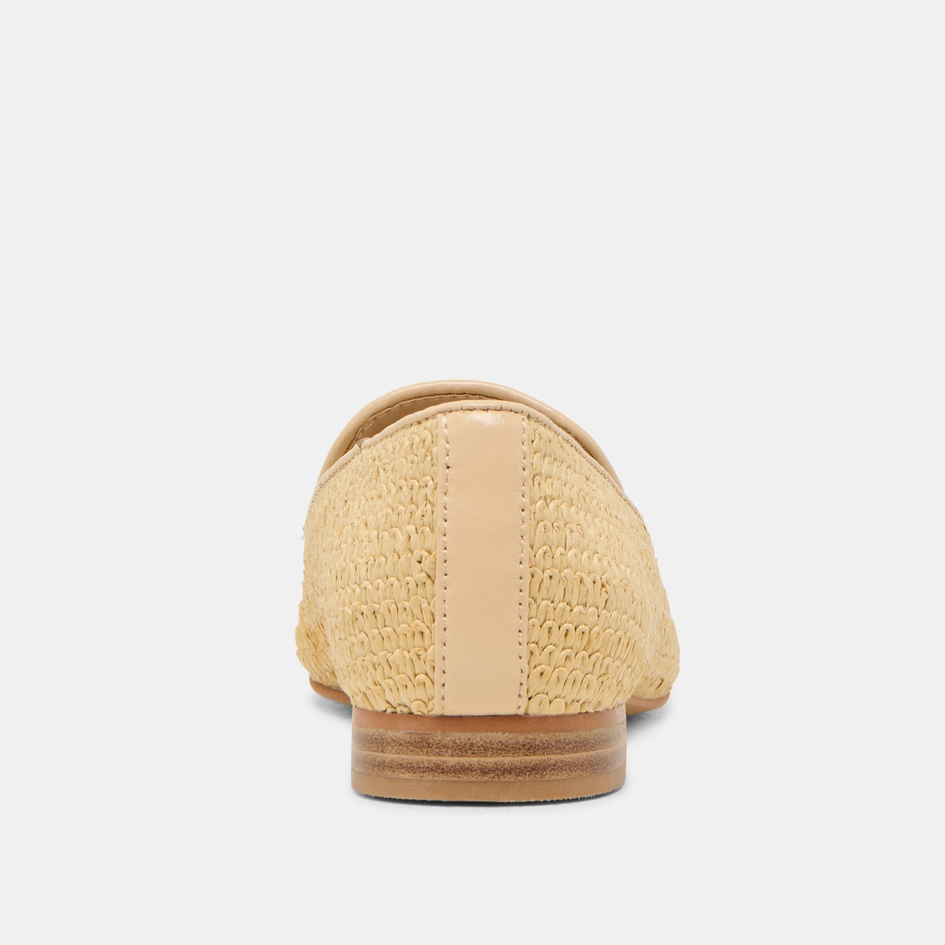 Baylen Natural Woven Raffia Flats Dolce Vita