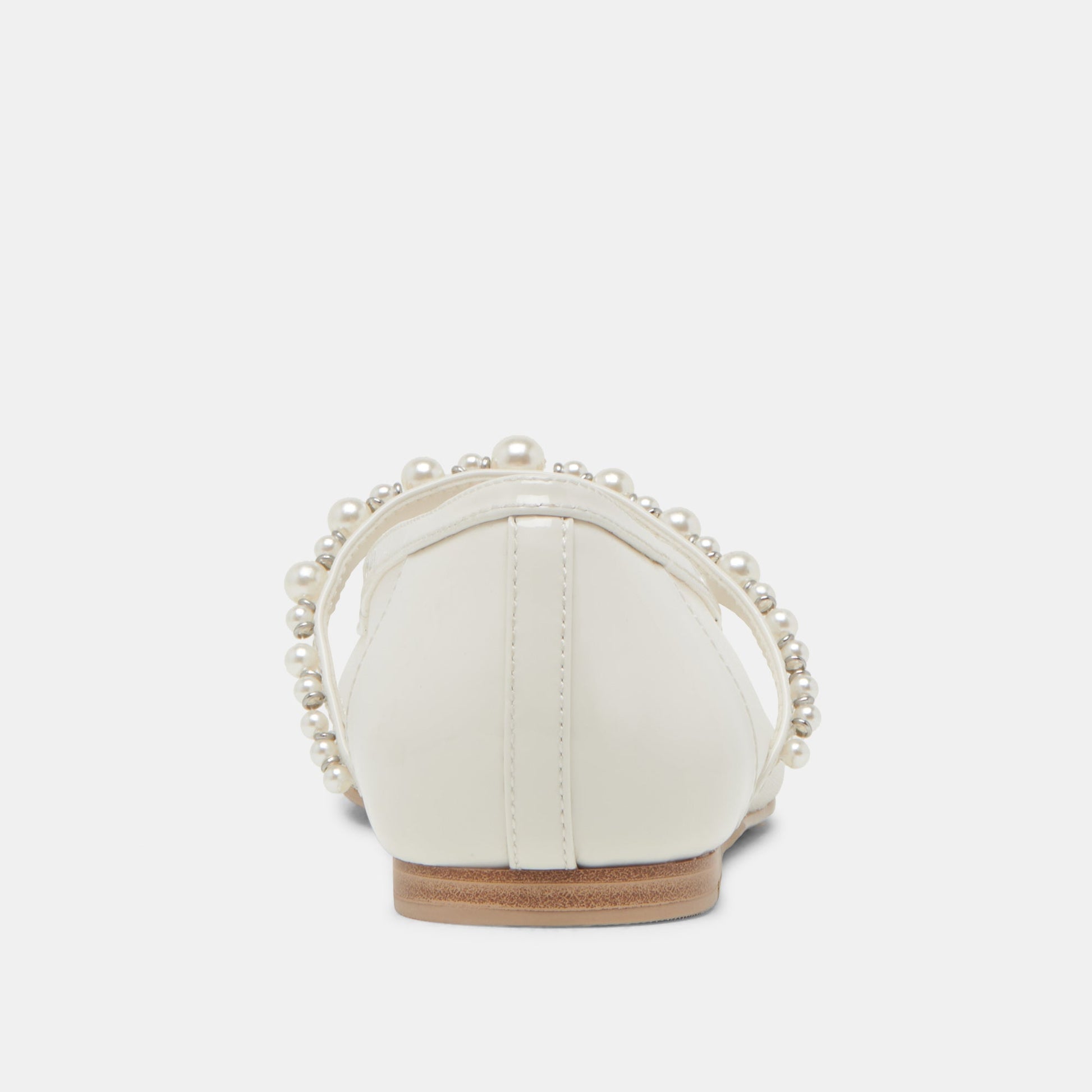 ROLLIN PEARL BALLET FLATS WHITE MESH Dolce Vita