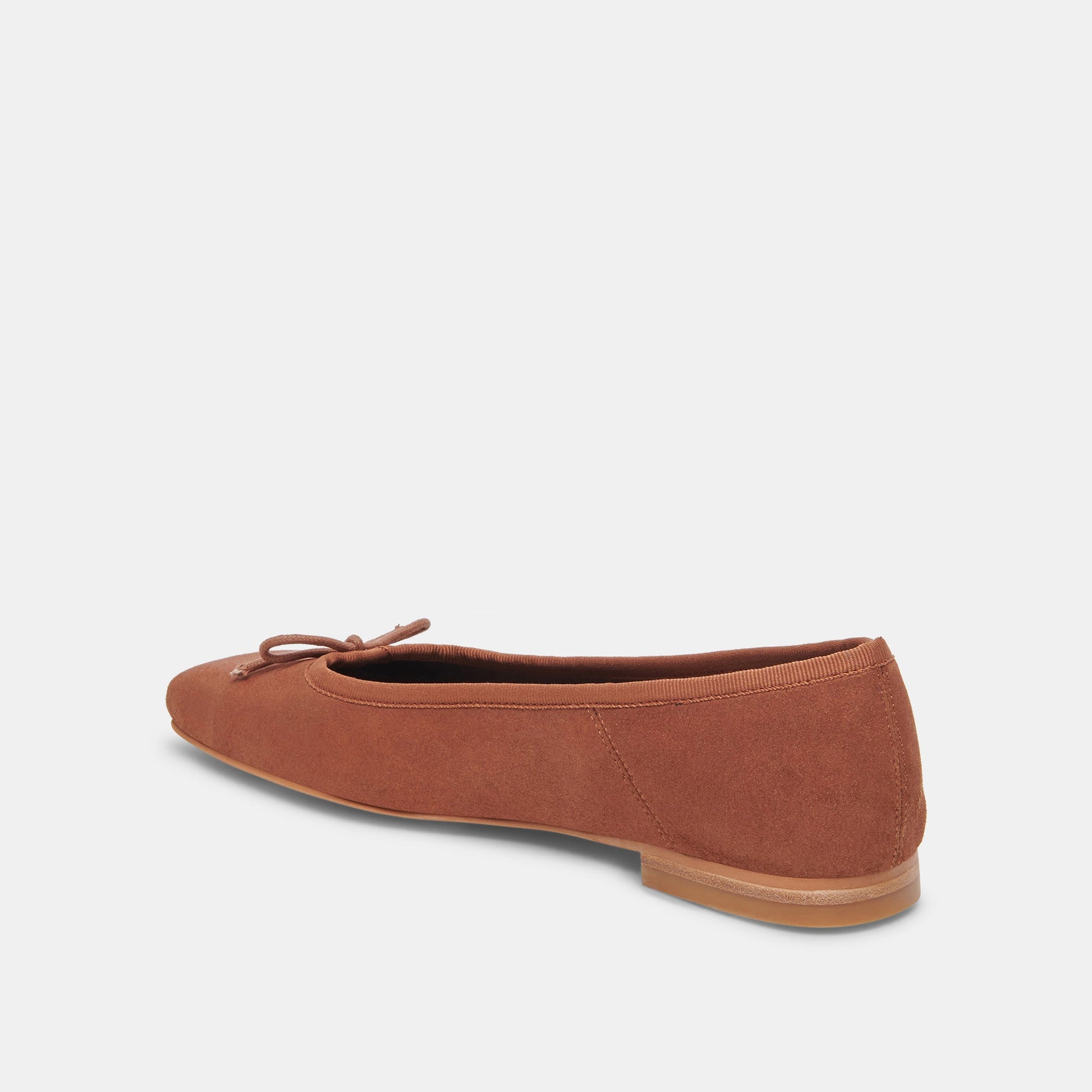 ANISA Ballet Flats Copper Metallic Suede Dolce Vita