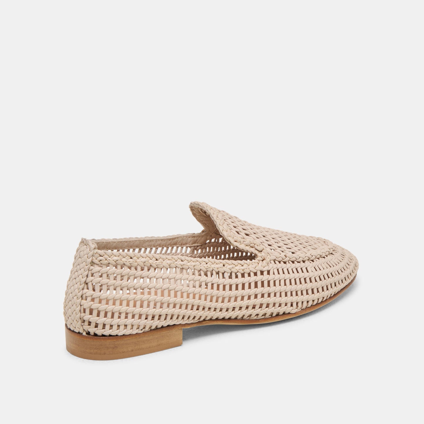 Armond Bone Woven Leather Flats Dolce Vita