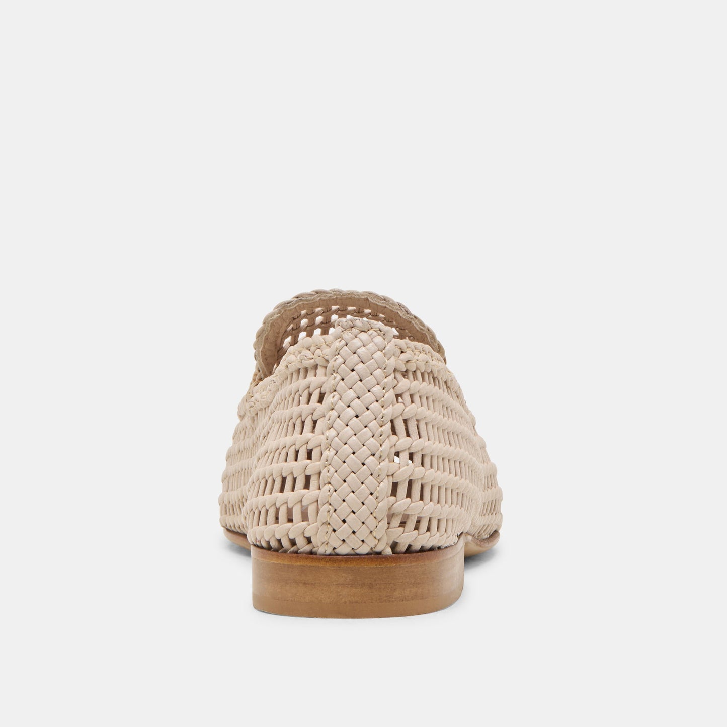 Armond Bone Woven Leather Flats Dolce Vita
