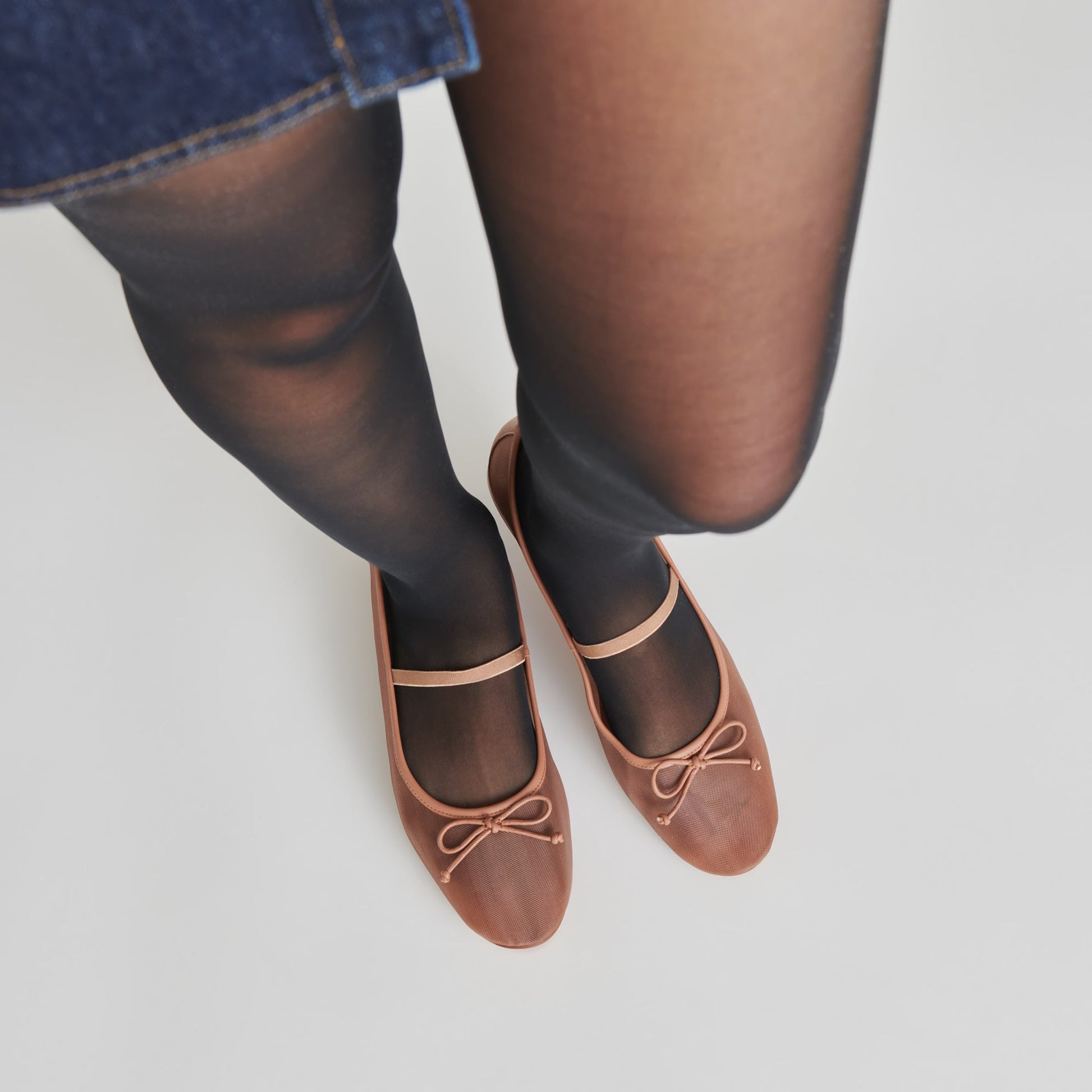 CADEL BALLET FLATS CIDER MESH Dolce Vita