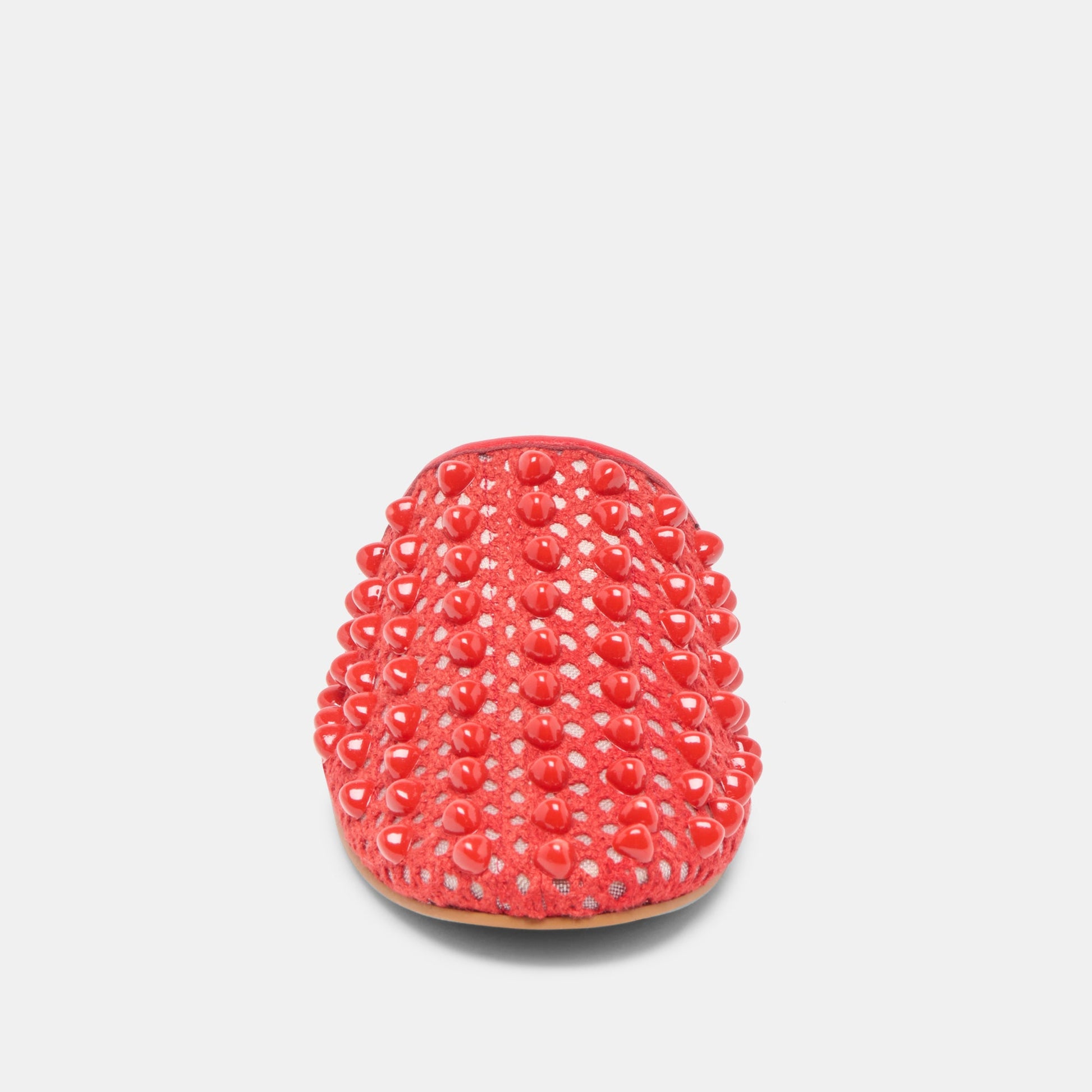 Rova Bead Chili Beaded Mesh Flats Dolce Vita