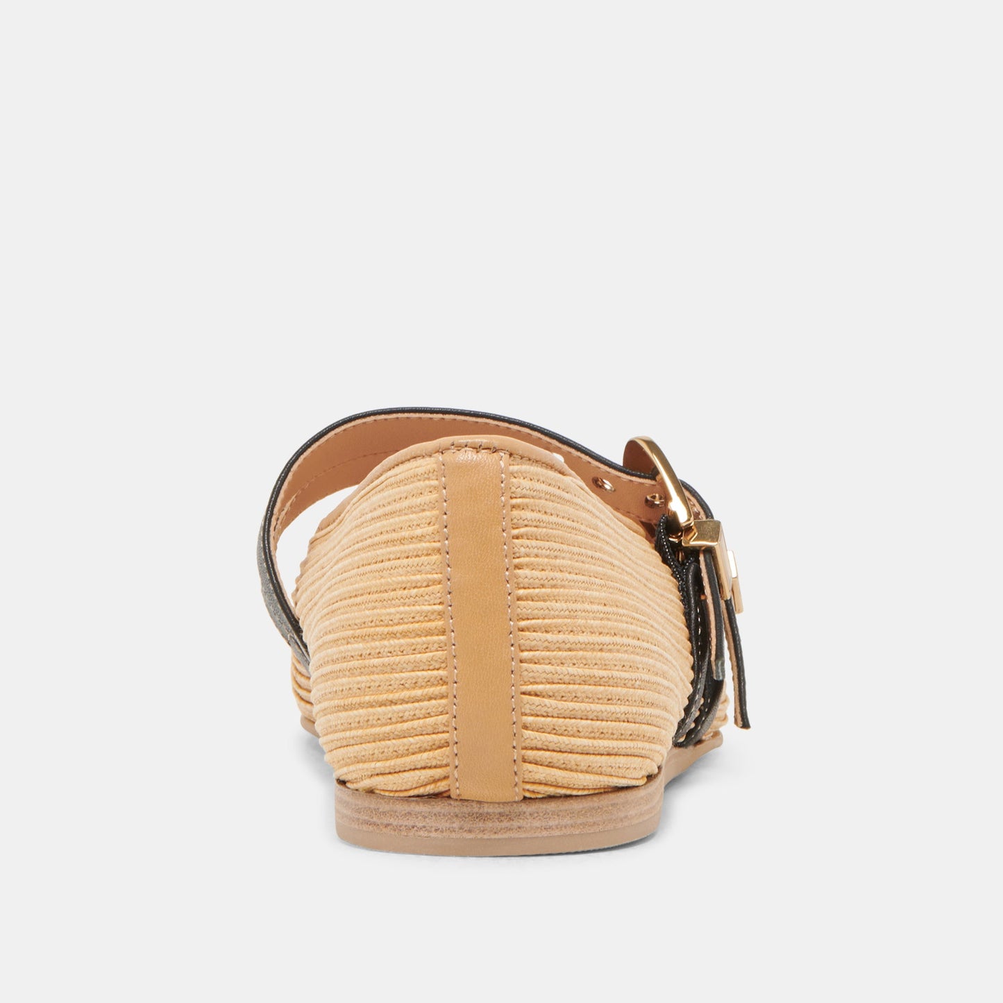 BAYLEE WIDE BALLET FLATS NATURAL RAFFIA Dolce Vita