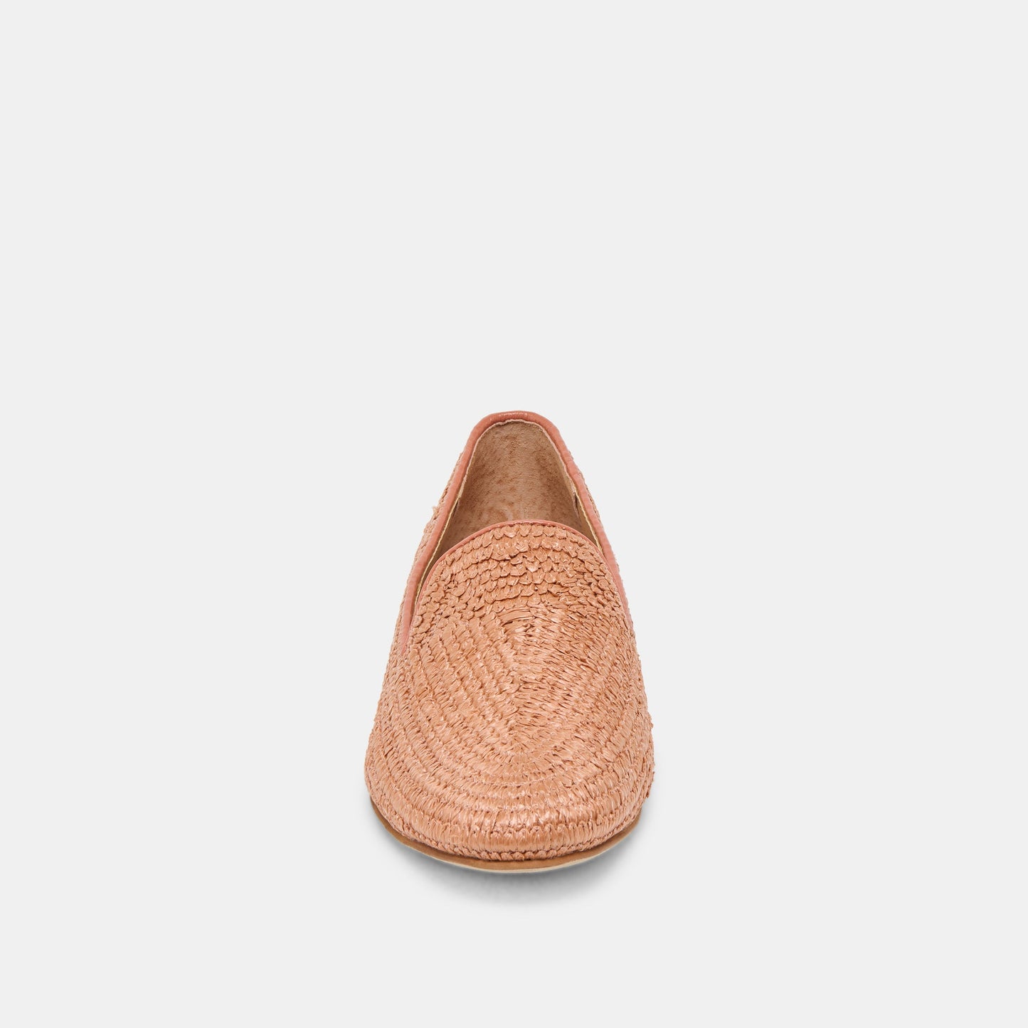 Baylen Maple Woven Raffia Flats Dolce Vita