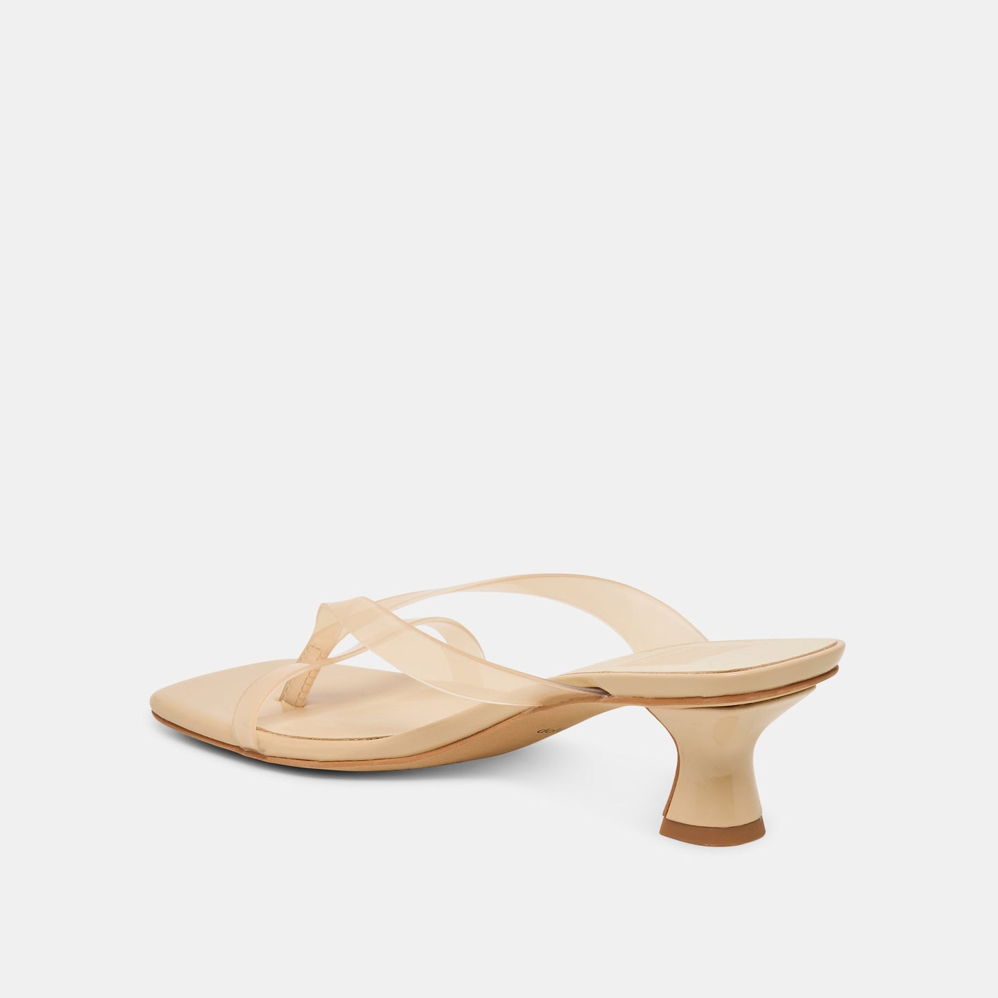 Brevel Vinyl Praline Jelly Heels Dolce Vita