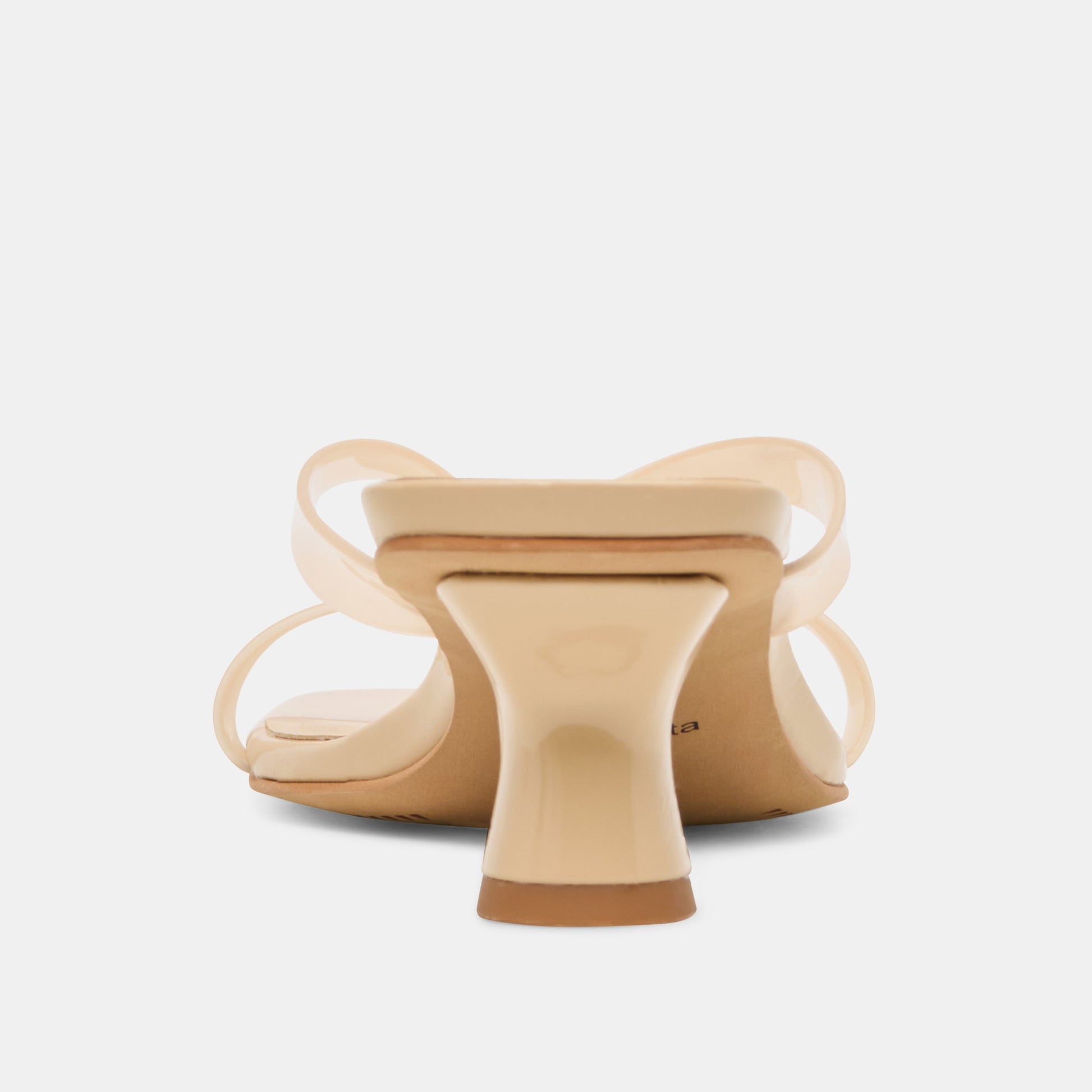 Brevel Vinyl Praline Jelly Heels Dolce Vita