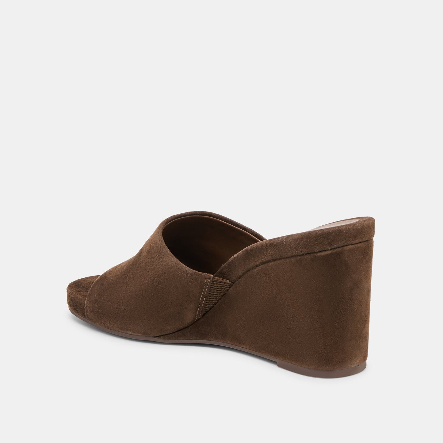 Holta Dk Brown Suede Wedges Dolce Vita