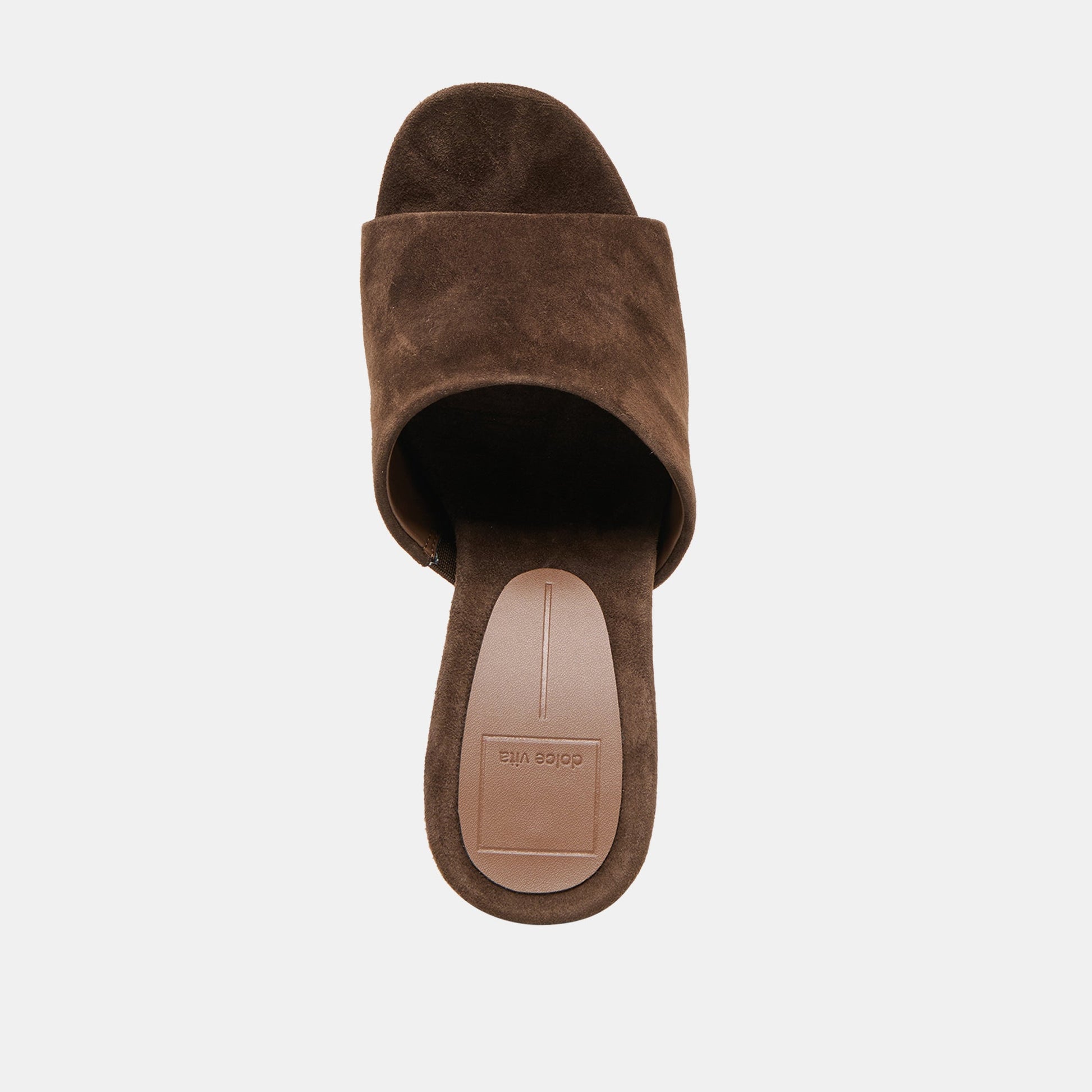 Holta Dk Brown Suede Wedges Dolce Vita