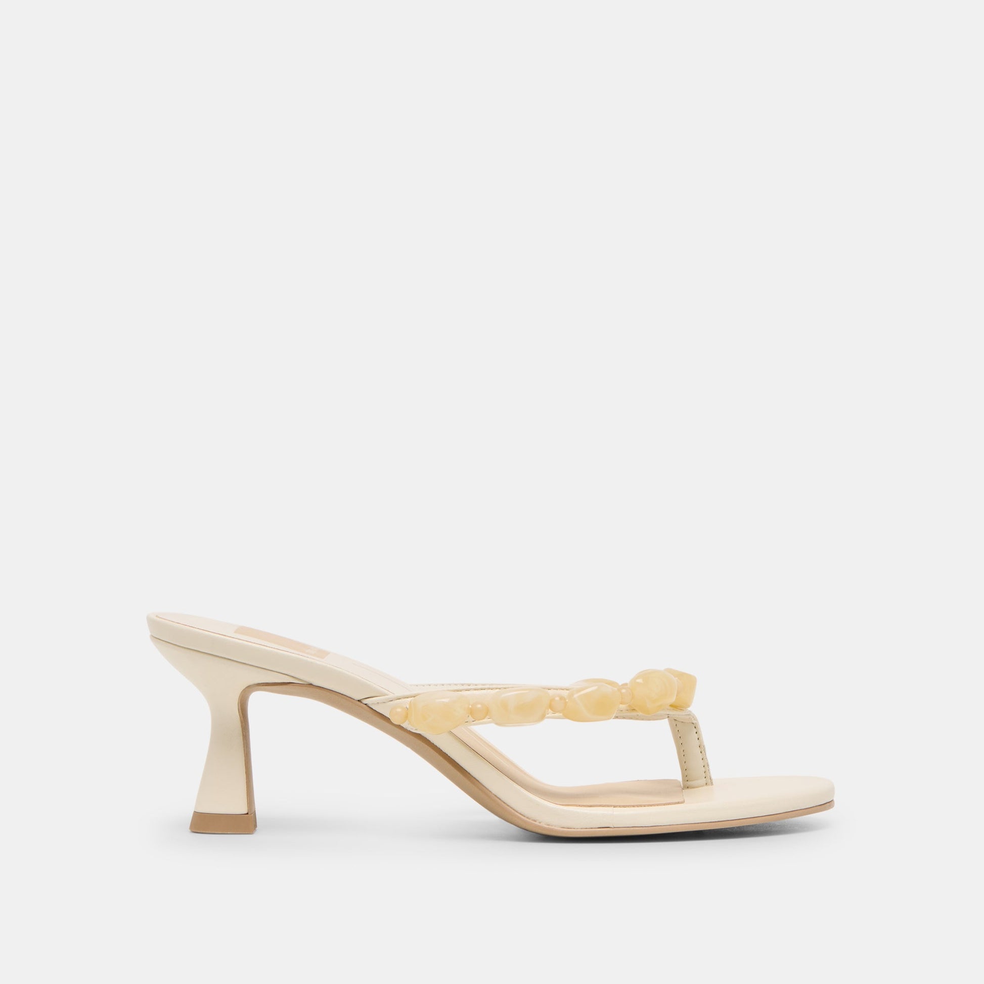 Daksie Off White Leather Heels Dolce Vita