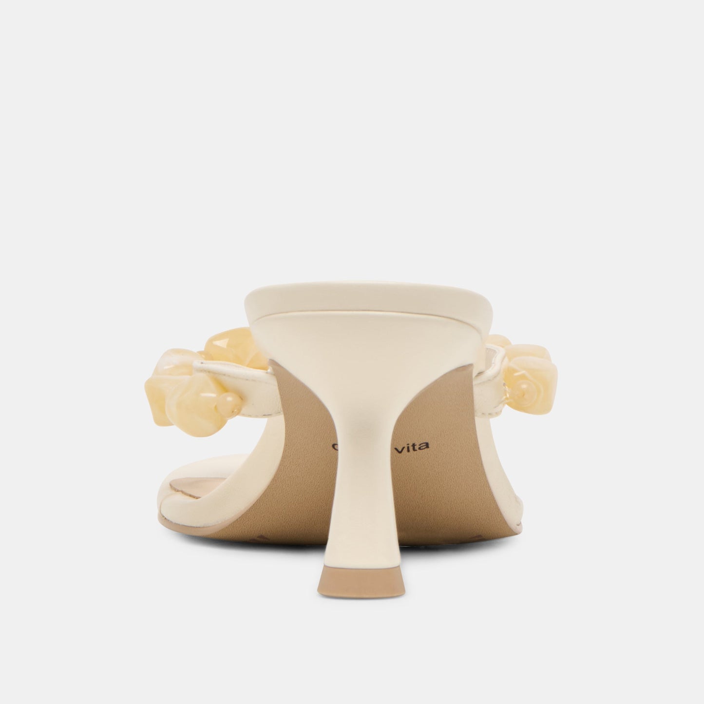 Daksie Off White Leather Heels Dolce Vita