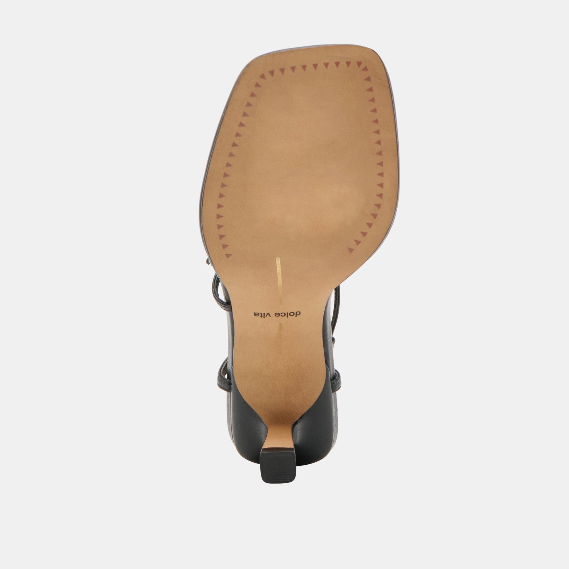 Mylee Black Leather Heels Dolce Vita