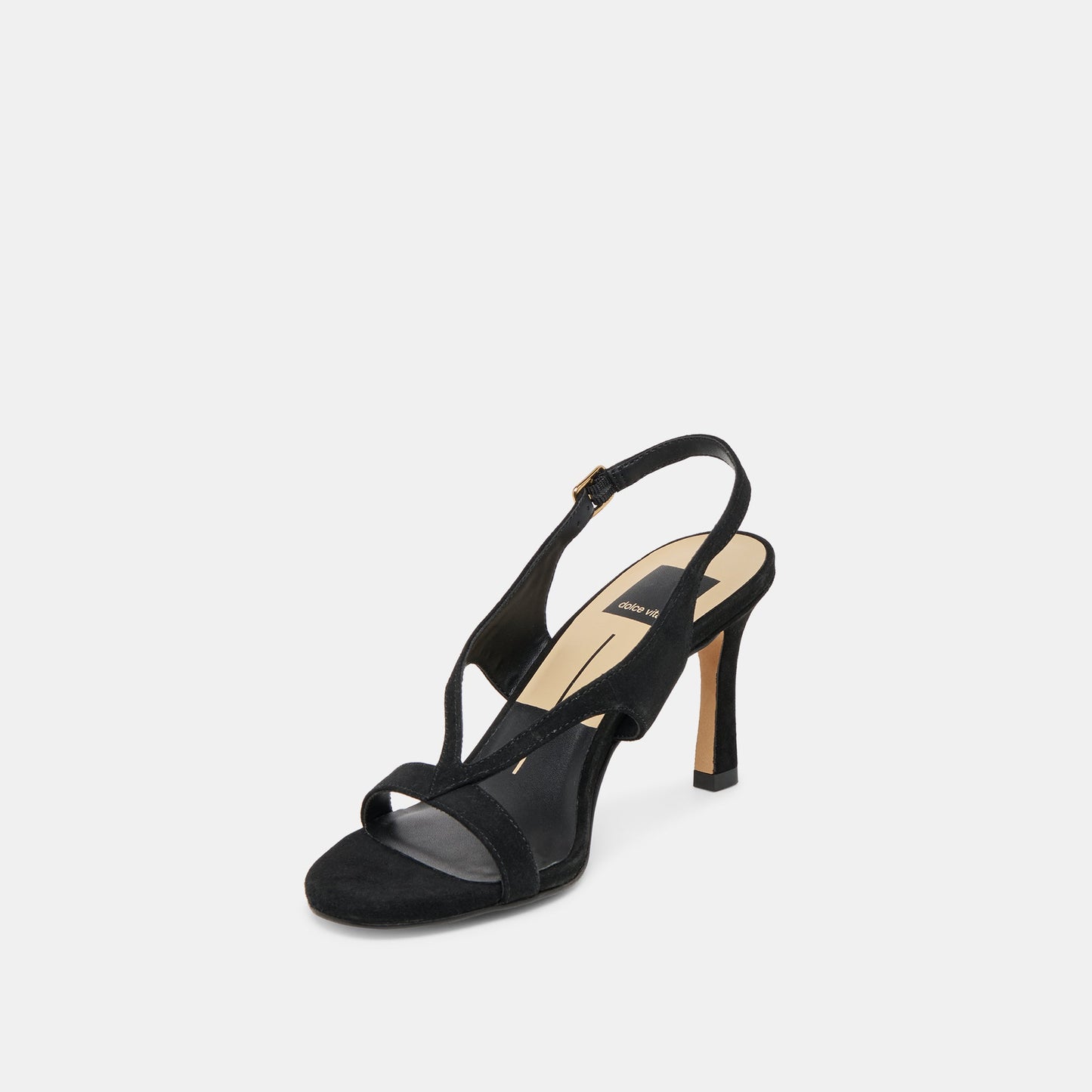 Izela Onyx Suede Heels Dolce Vita