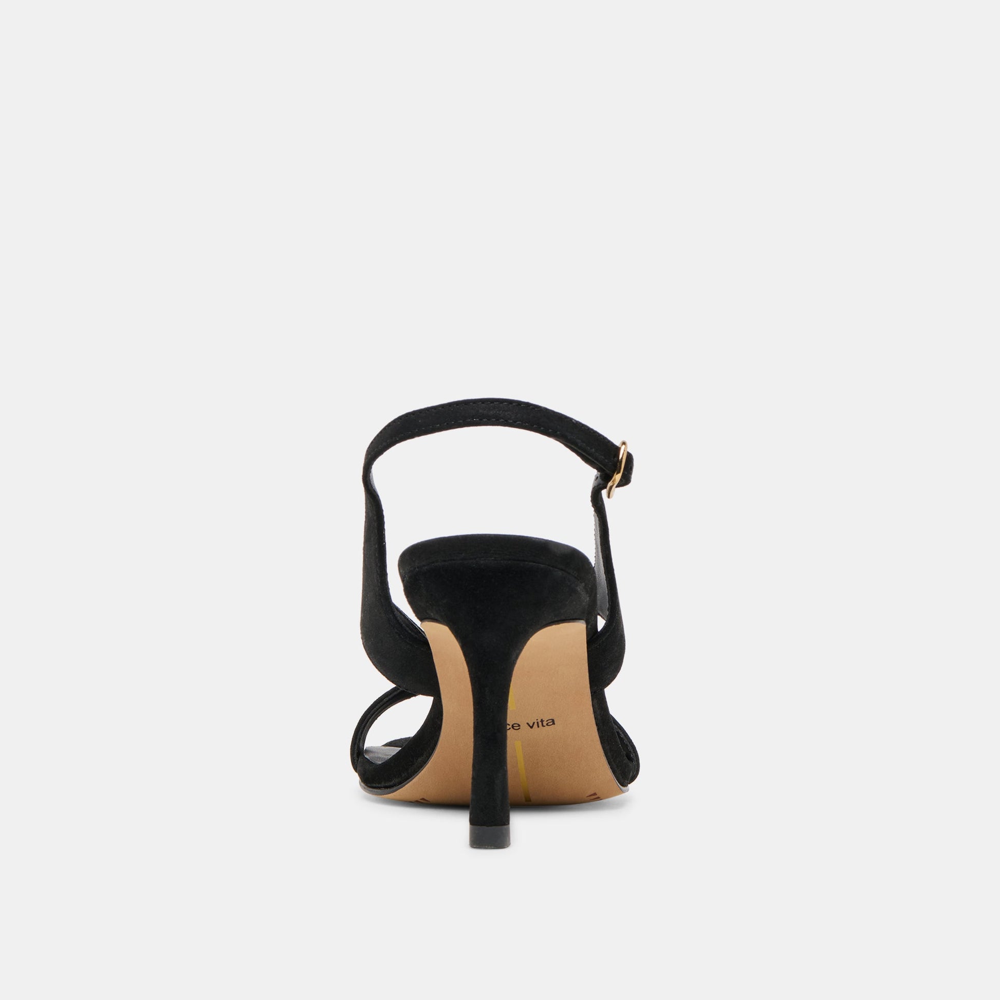 Izela Onyx Suede Heels Dolce Vita
