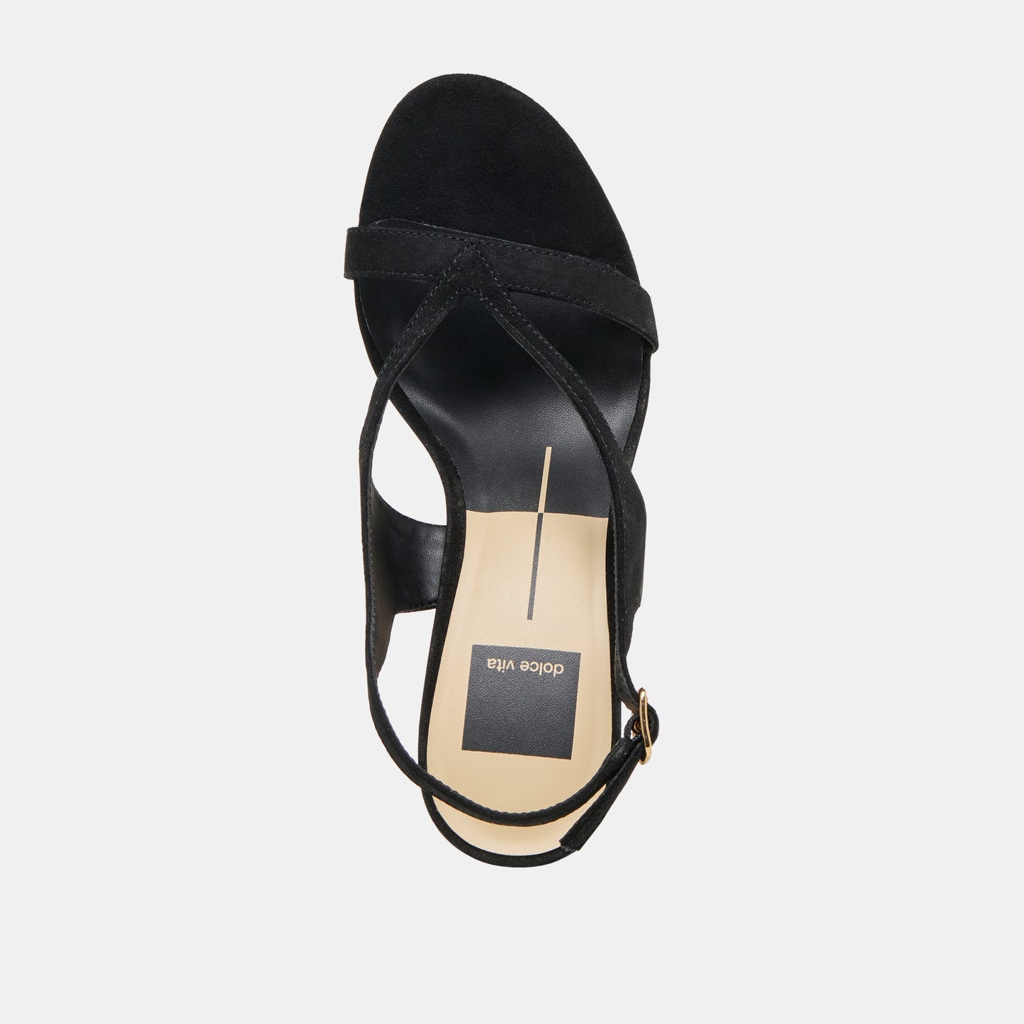 Izela Onyx Suede Heels Dolce Vita