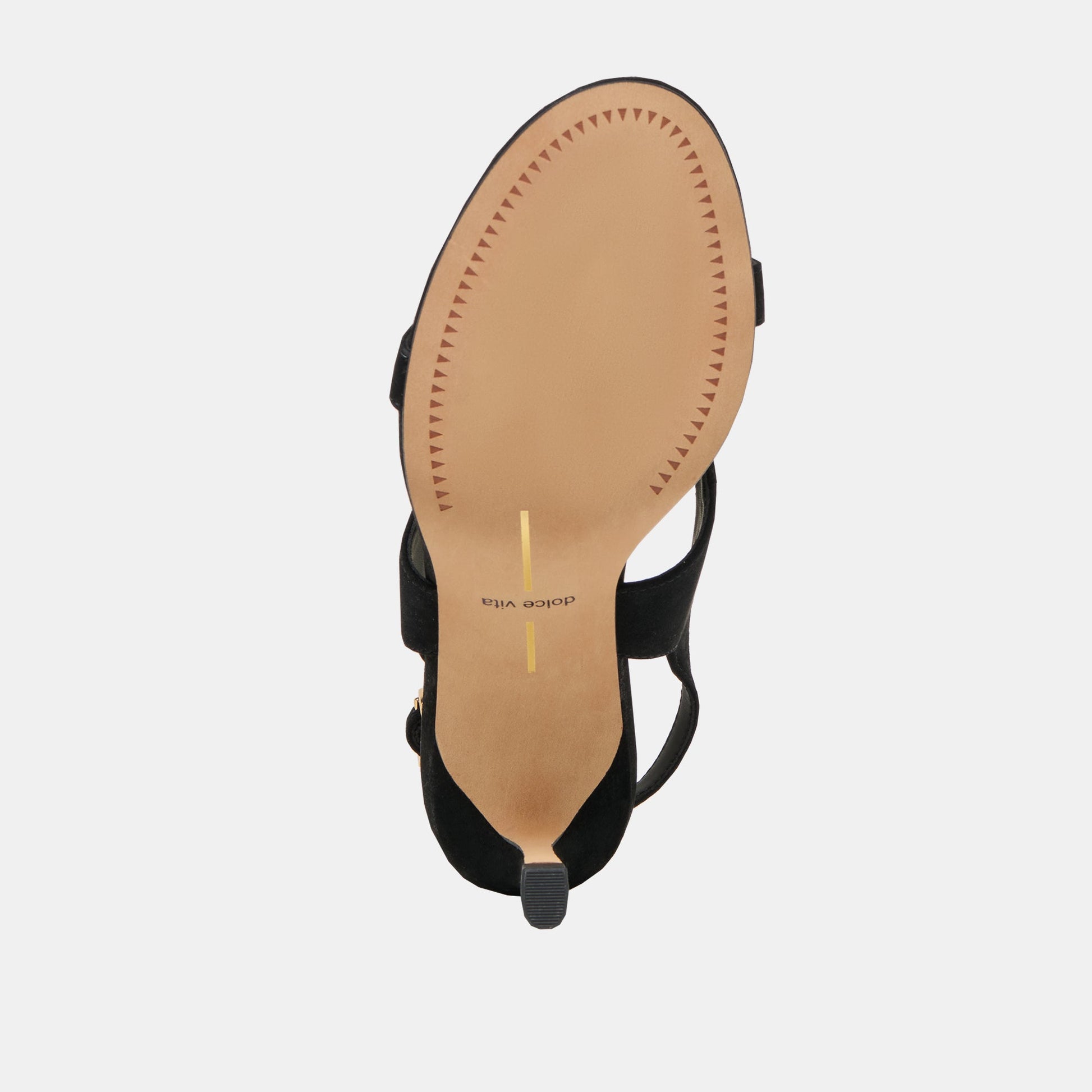 Izela Onyx Suede Heels Dolce Vita