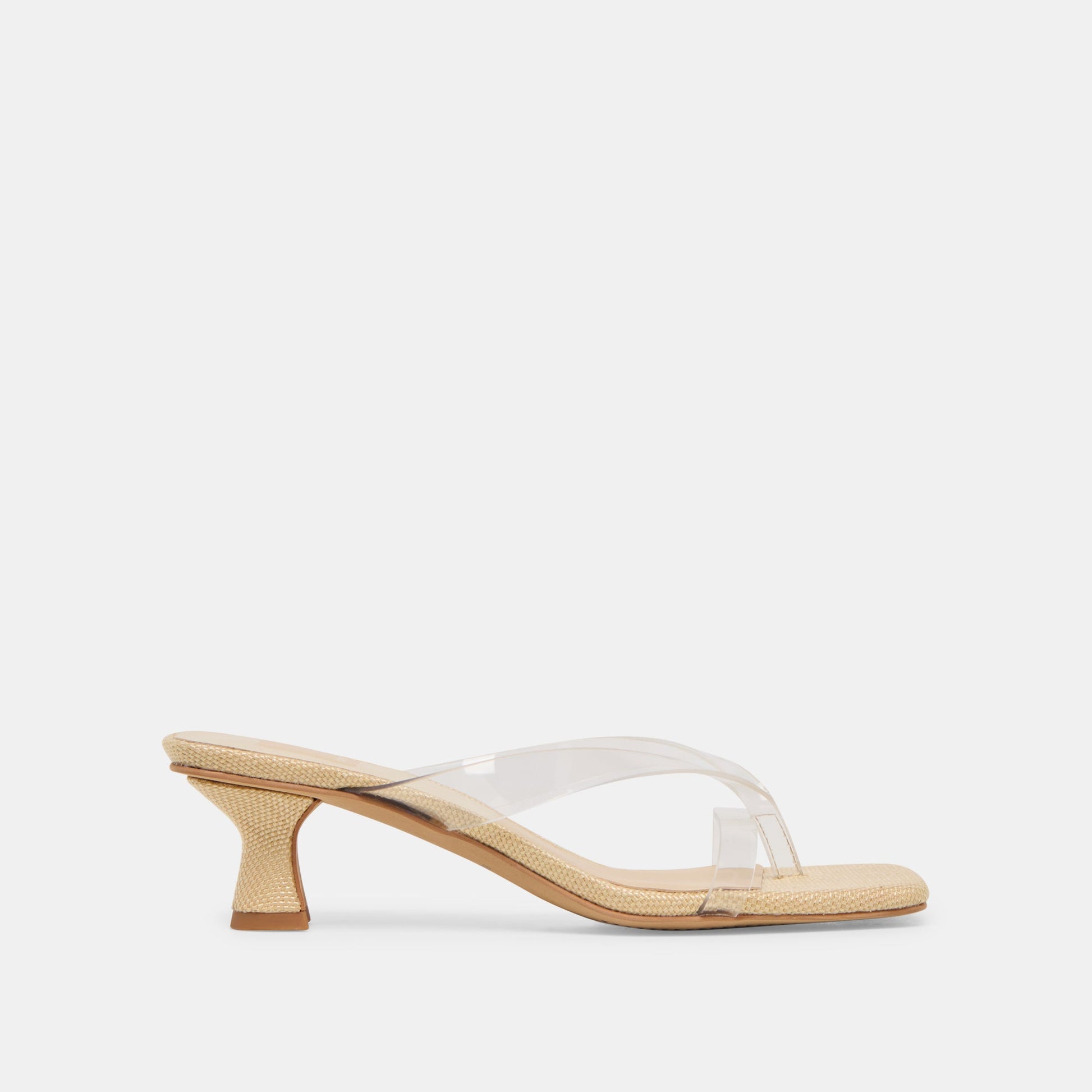 Brevel Vinyl Crystal Jelly Heels Dolce Vita