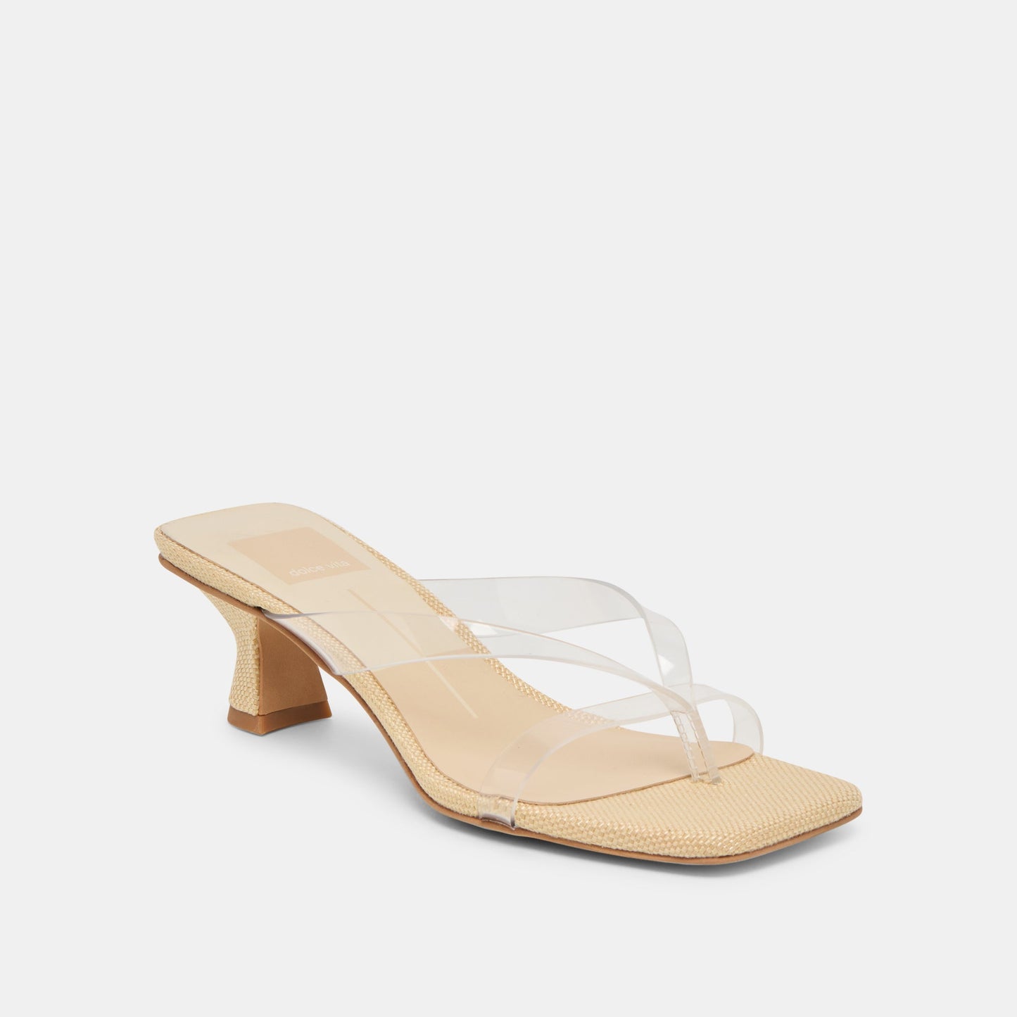 Brevel Vinyl Crystal Jelly Heels Dolce Vita