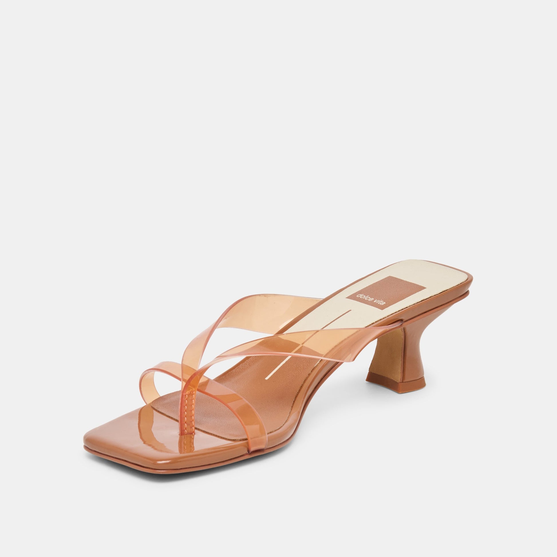 Brevel Vinyl Whiskey Jelly Heels Dolce Vita
