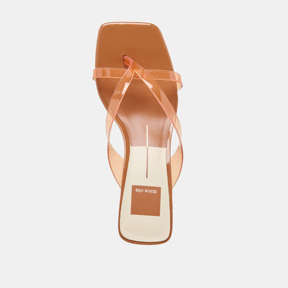 Brevel Vinyl Whiskey Jelly Heels Dolce Vita