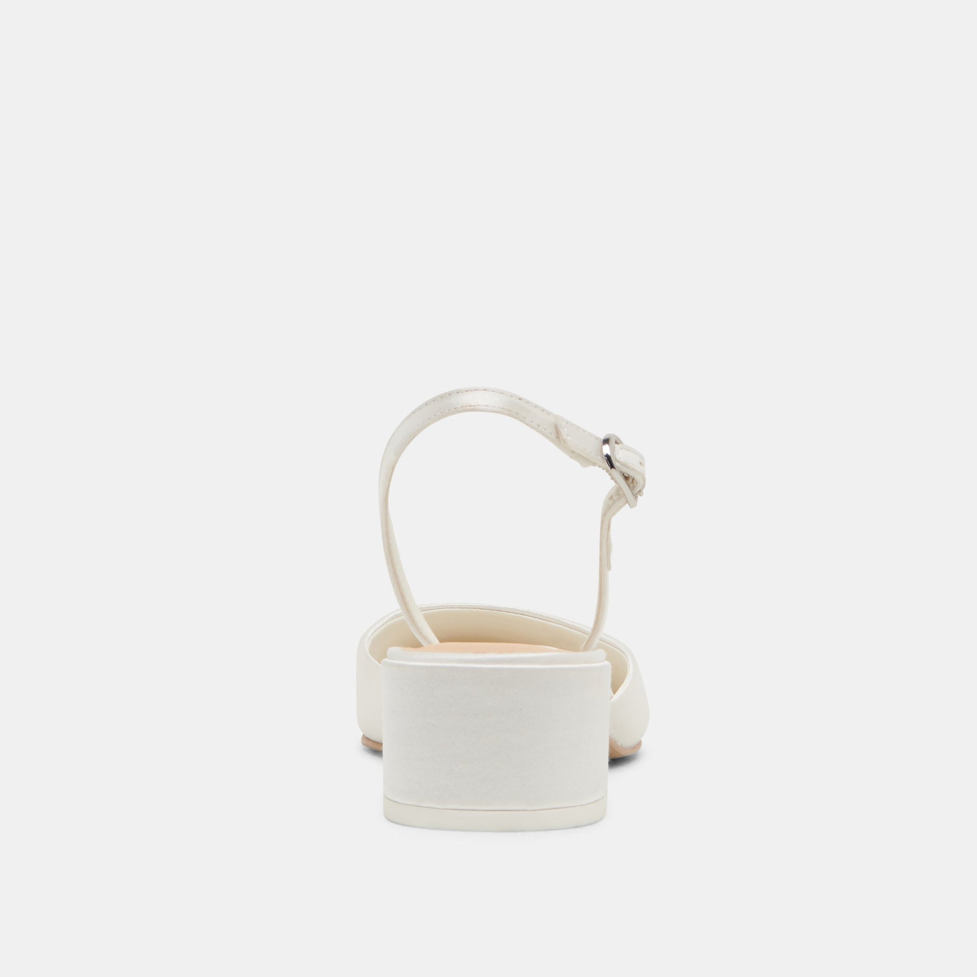 Carel Off White Satin Heels Dolce Vita