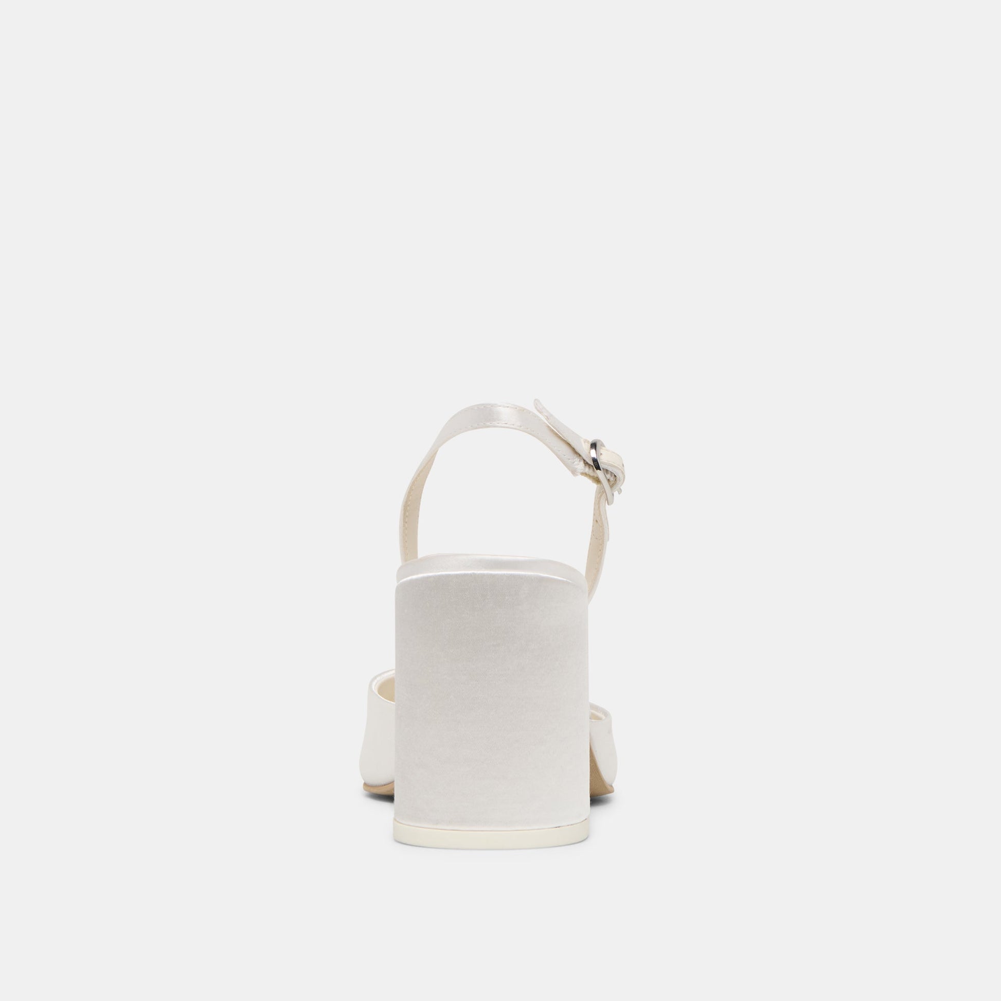 Carel True White Satin High Heels Dolce Vita