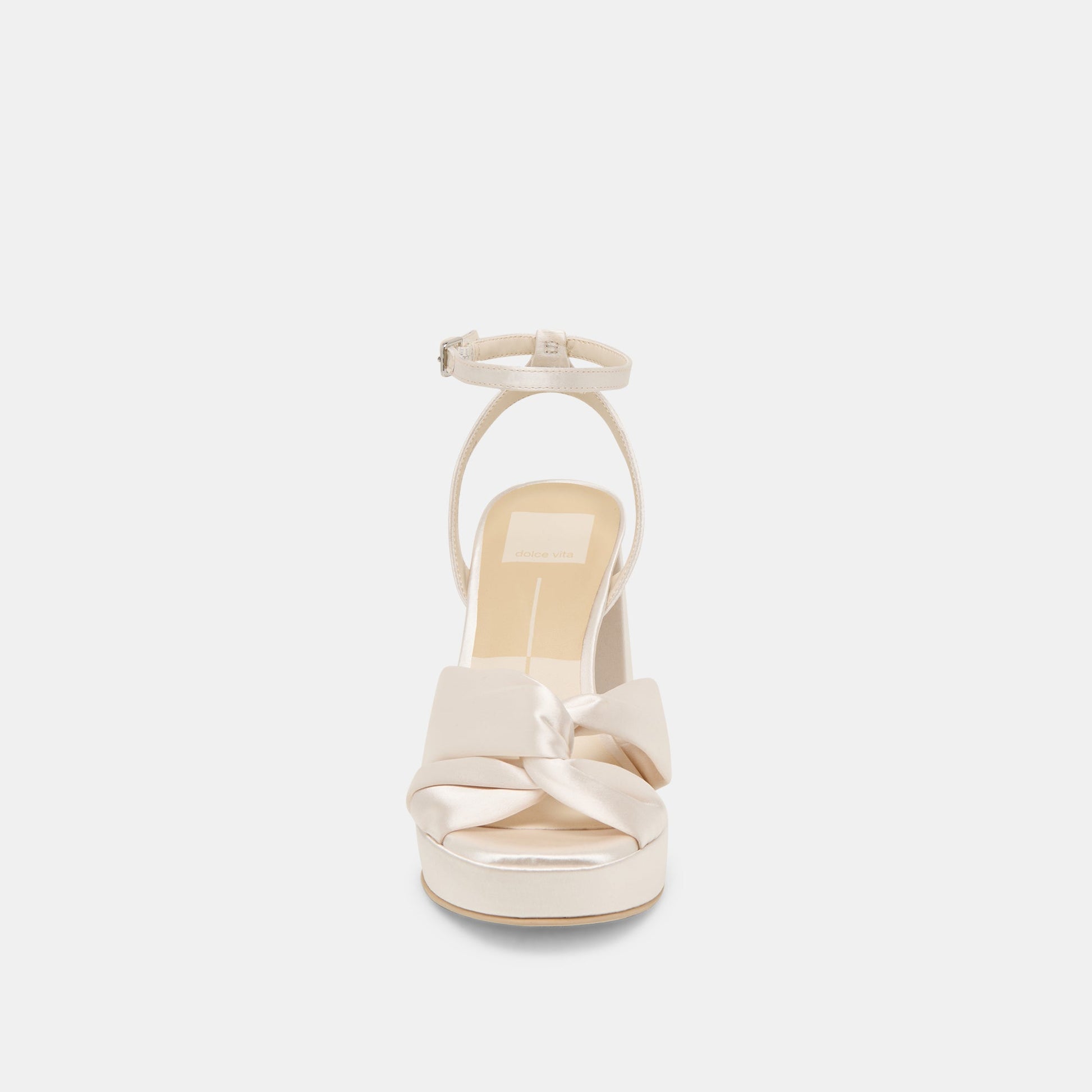 PARLO HEELS IVORY SATIN Dolce Vita