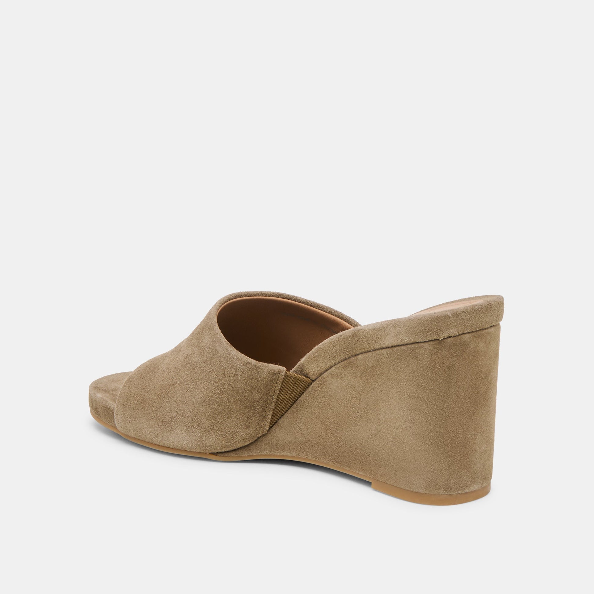 Holta Olive Suede Wedges Dolce Vita
