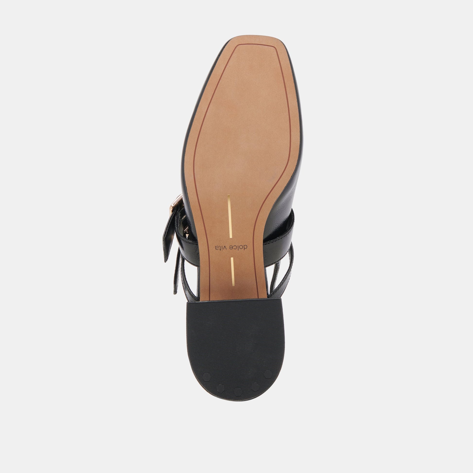 PATZY HEELS MIDNIGHT CRINKLE PATENT LEATHER Dolce Vita