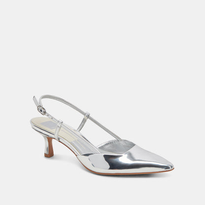 ODELA HEELS SILVER STELLA Dolce Vita