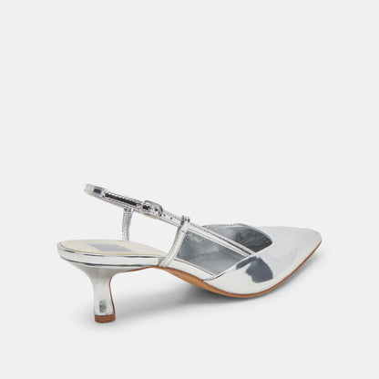 ODELA HEELS SILVER STELLA Dolce Vita