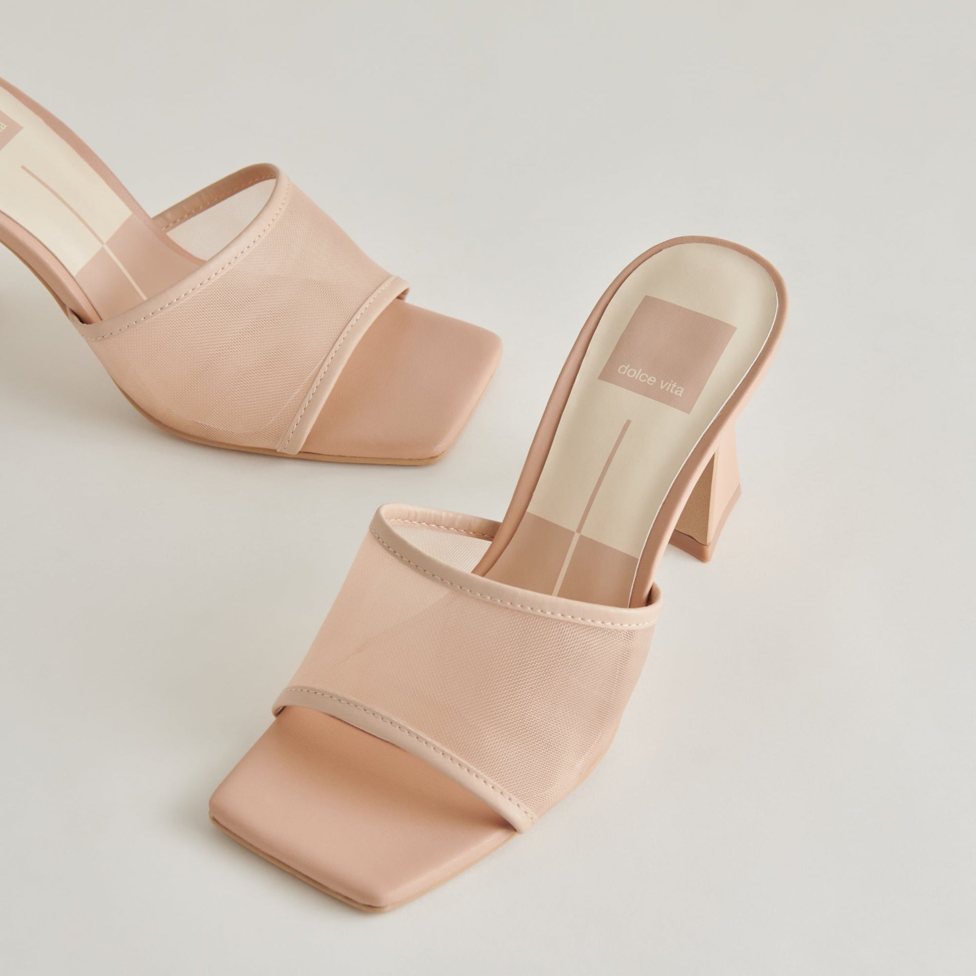 NARDA HEELS BLUSH MESH Dolce Vita