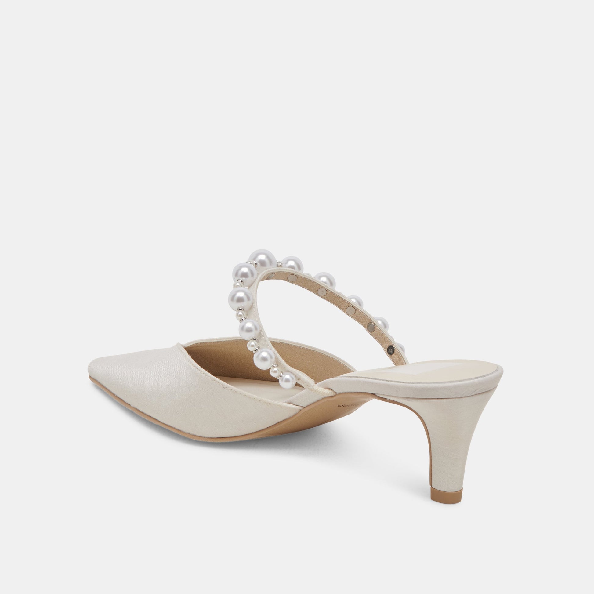 Kanika Pearl Mid Vanilla Pearl Heels Dolce Vita