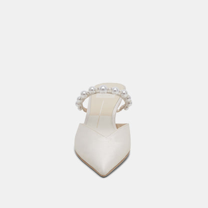 Kanika Pearl Mid Vanilla Pearl Heels Dolce Vita
