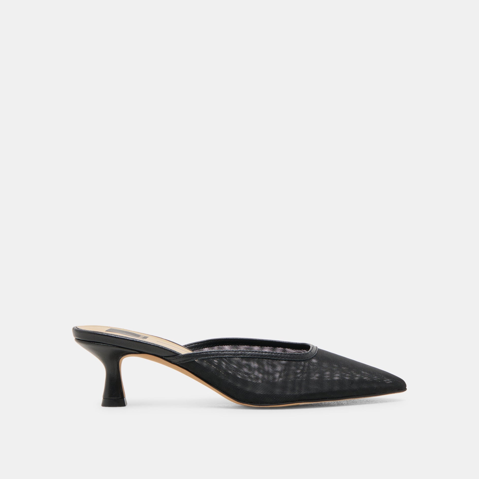Cleo Onyx Mesh Heels Dolce Vita