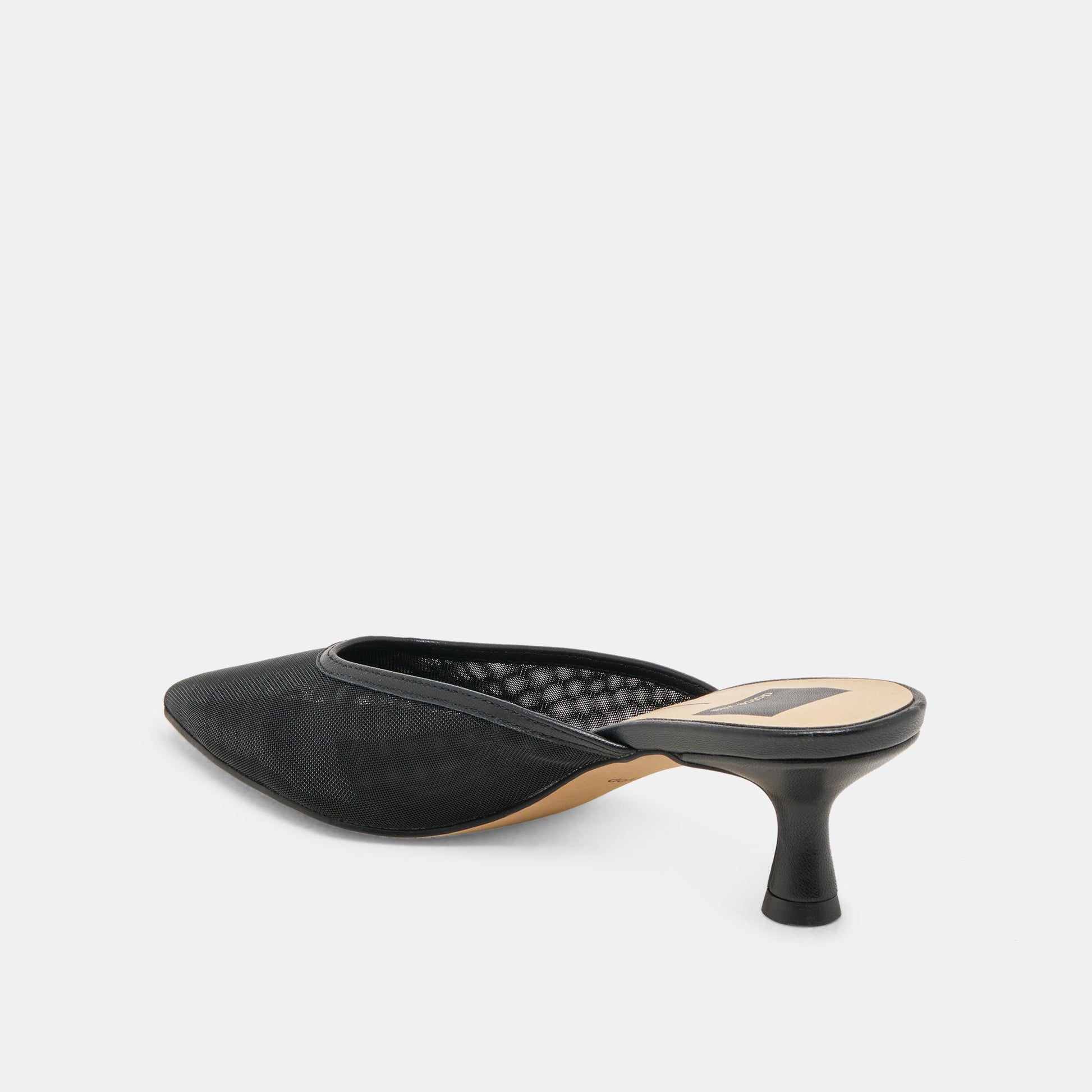 Cleo Onyx Mesh Heels Dolce Vita