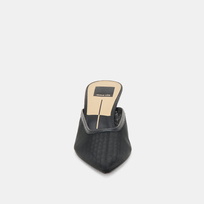 Cleo Onyx Mesh Heels Dolce Vita